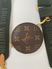 Louis Vuitton Canvas Bandouliere Khaki Green Strap (RRP £660)