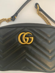 Gucci Black Marmont Mini (RRP £1160)