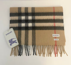 Burberry Classic Check Cashmere Scarf (RRP £420)
