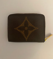 Louis Vuitton LV Initials & Monogram Zippy Coin Purse (RRP £390)