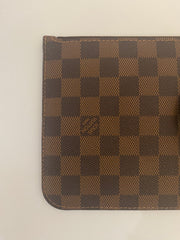 Louis Vuitton Damier Ebene Neverfull Pouch
