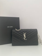Saint Laurent Classic Cassandre Chain Wallet (RRP £1255)