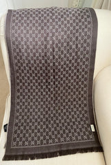 Gucci GG Brown Scarf (RRP £360)