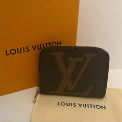 Louis Vuitton LV Initials & Monogram Zippy Coin Purse (RRP £390)