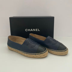 Chanel Lambskin Espadrilles (RRP £730 )