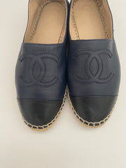 Chanel Lambskin Espadrilles (RRP £730 )