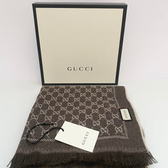 Gucci GG Brown Scarf (RRP £360)