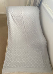 Louis Vuitton Shine Shawl Silver (RRP £505)