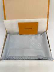 Louis Vuitton Shine Shawl Silver (RRP £505)