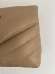 Saint Laurent Beige Toy LouLou With Gold Hardware ( RRP £1350 )
