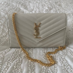 Saint Laurent Classic Cassandre Chain Wallet (RRP £1255)