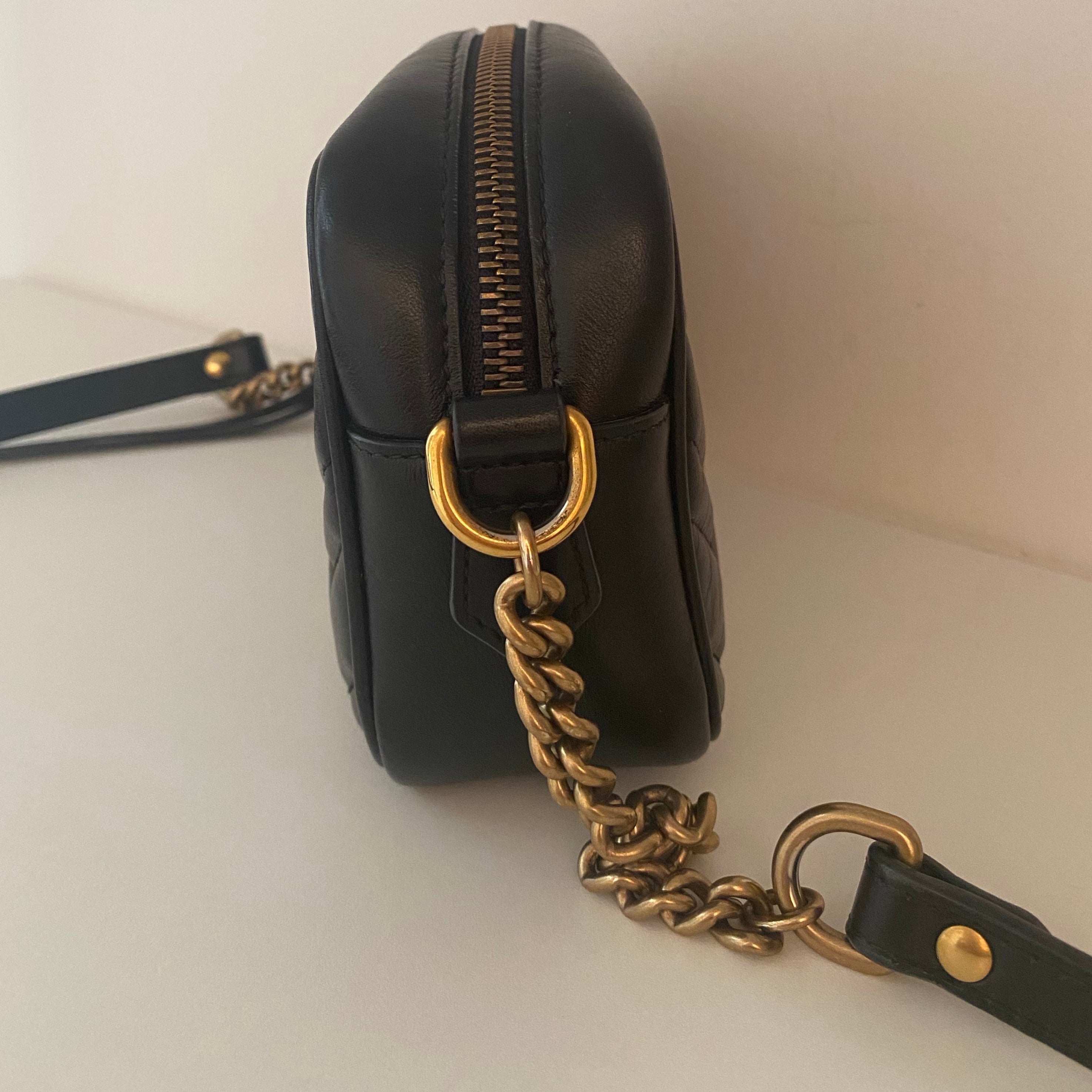 Gucci Black Mini Marmont