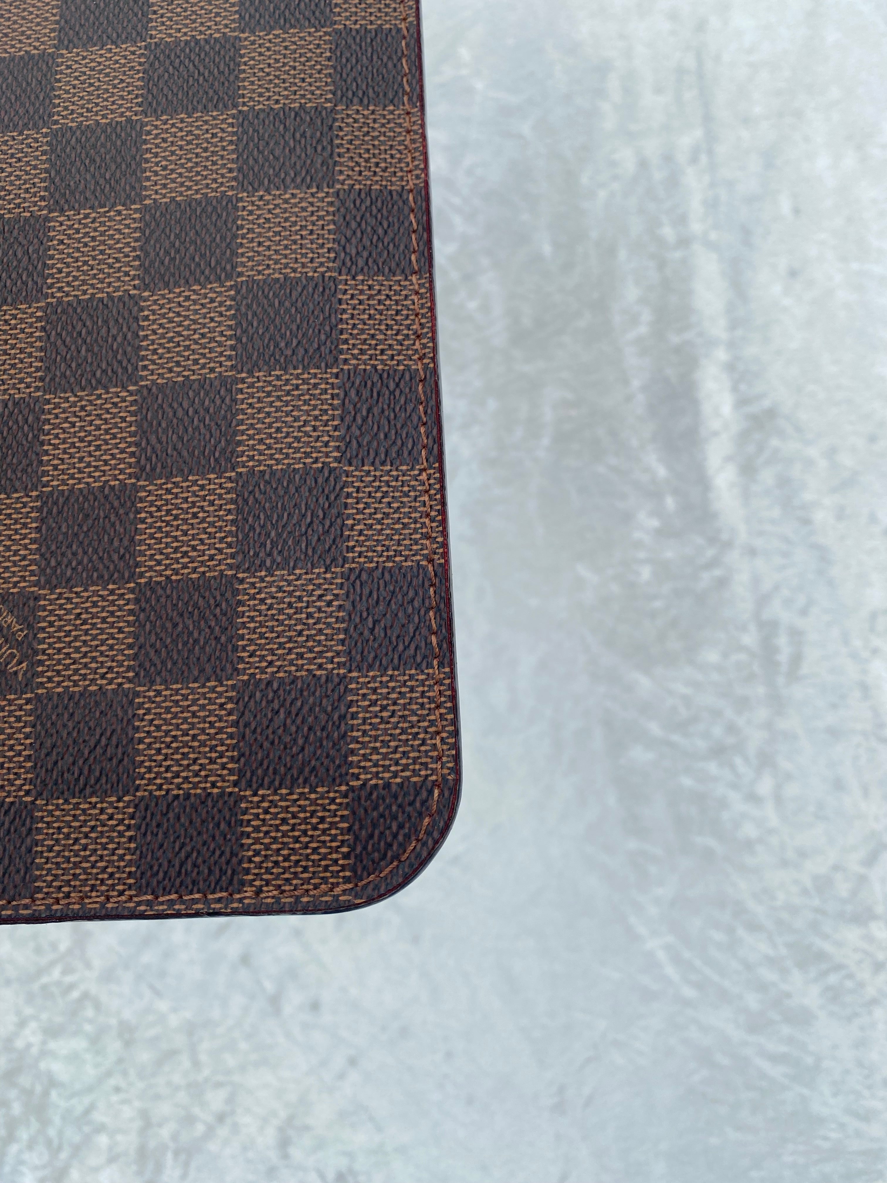 Louis Vuitton Damier Ebene Neverfull Pouch