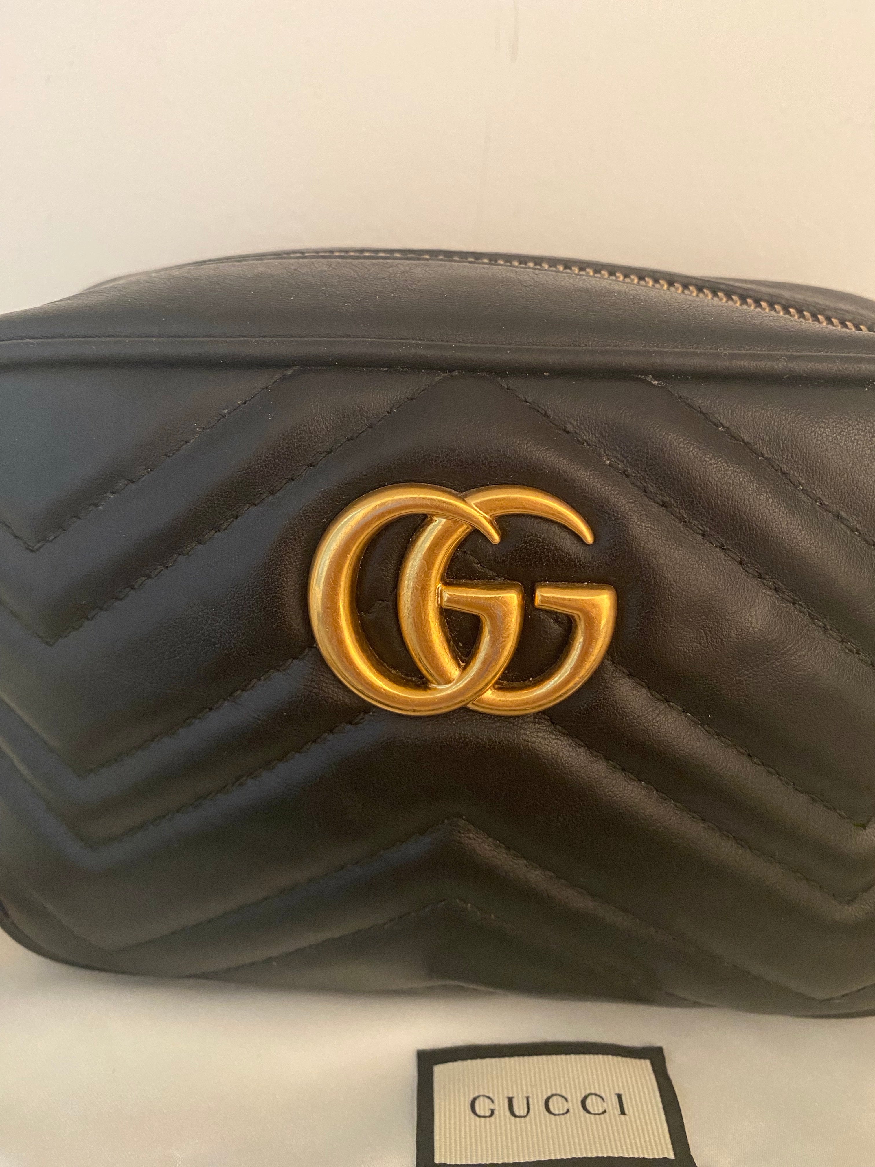 Gucci Black Mini Marmont