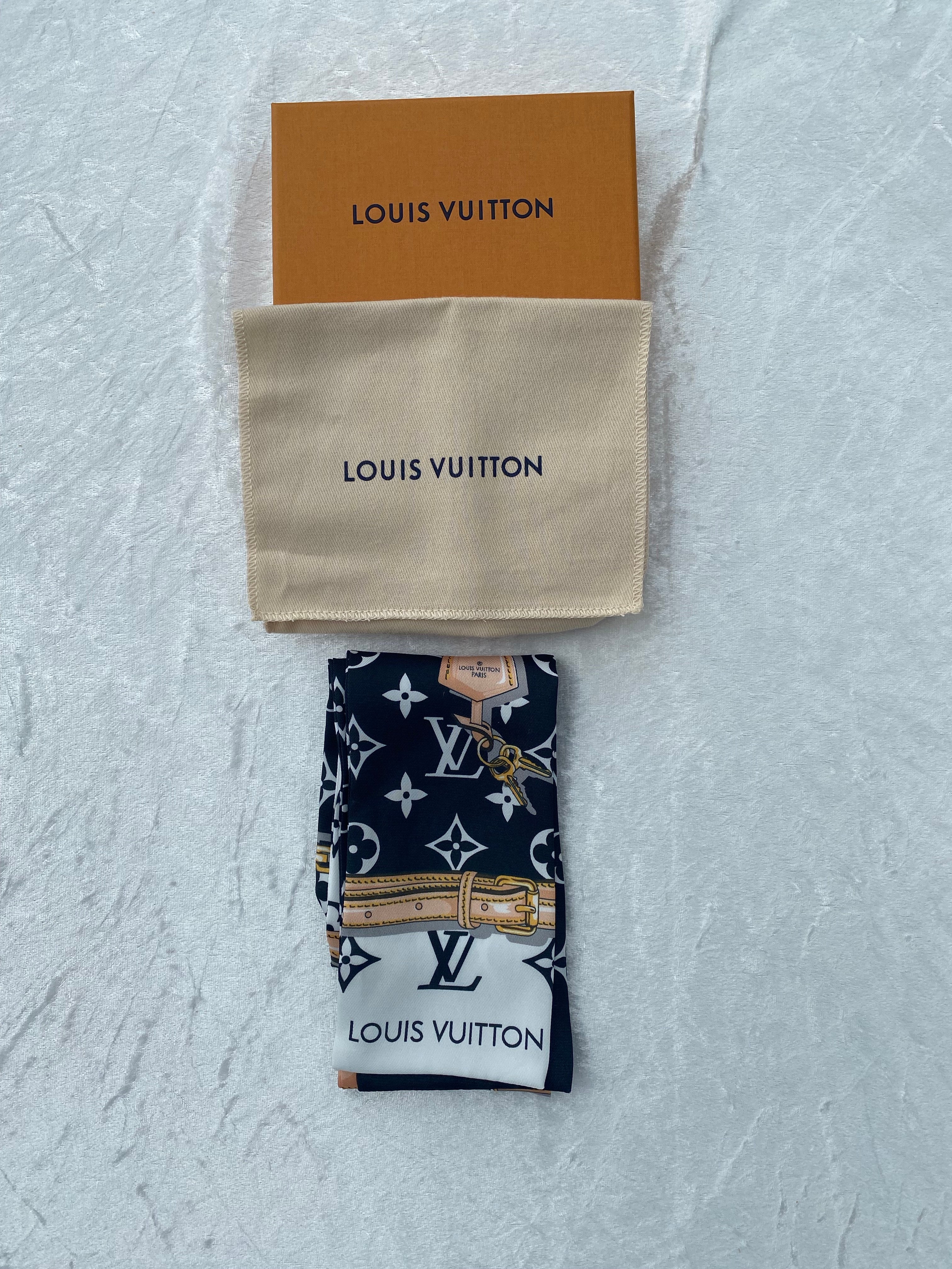 Louis Vuitton Silk Monogram Confidential Bandeau (RRP £190)