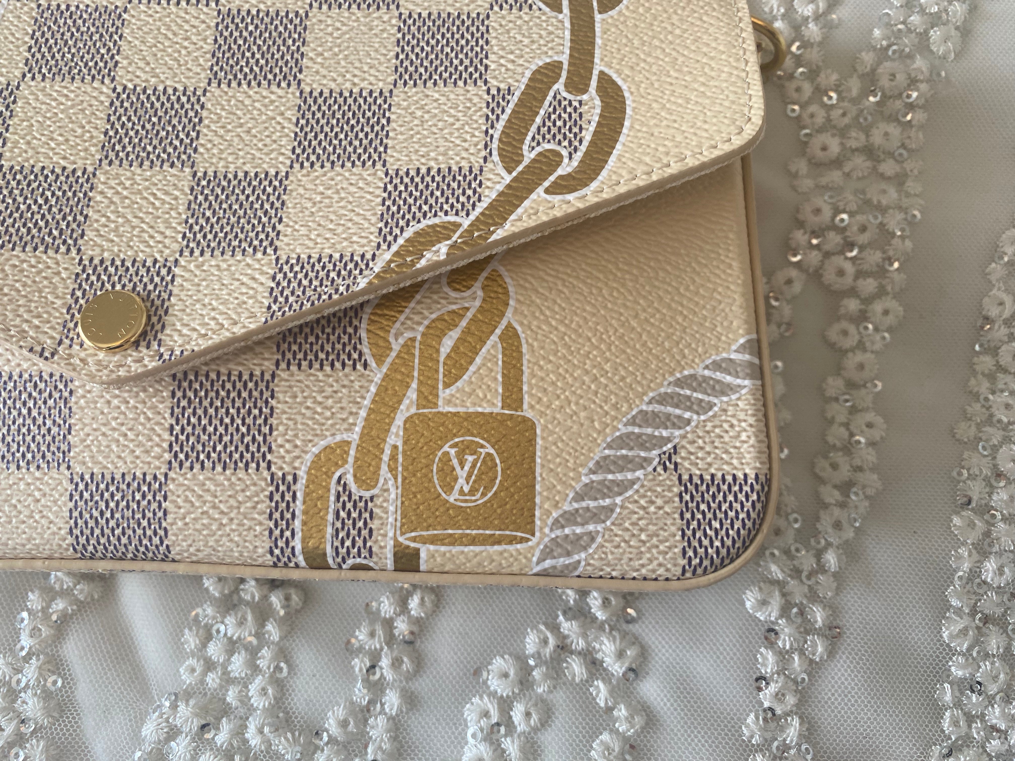 Louis Vuitton Limited Edition Felicie Pochette