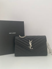 Saint Laurent Classic Cassandre Chain Wallet  (RRP £1255)