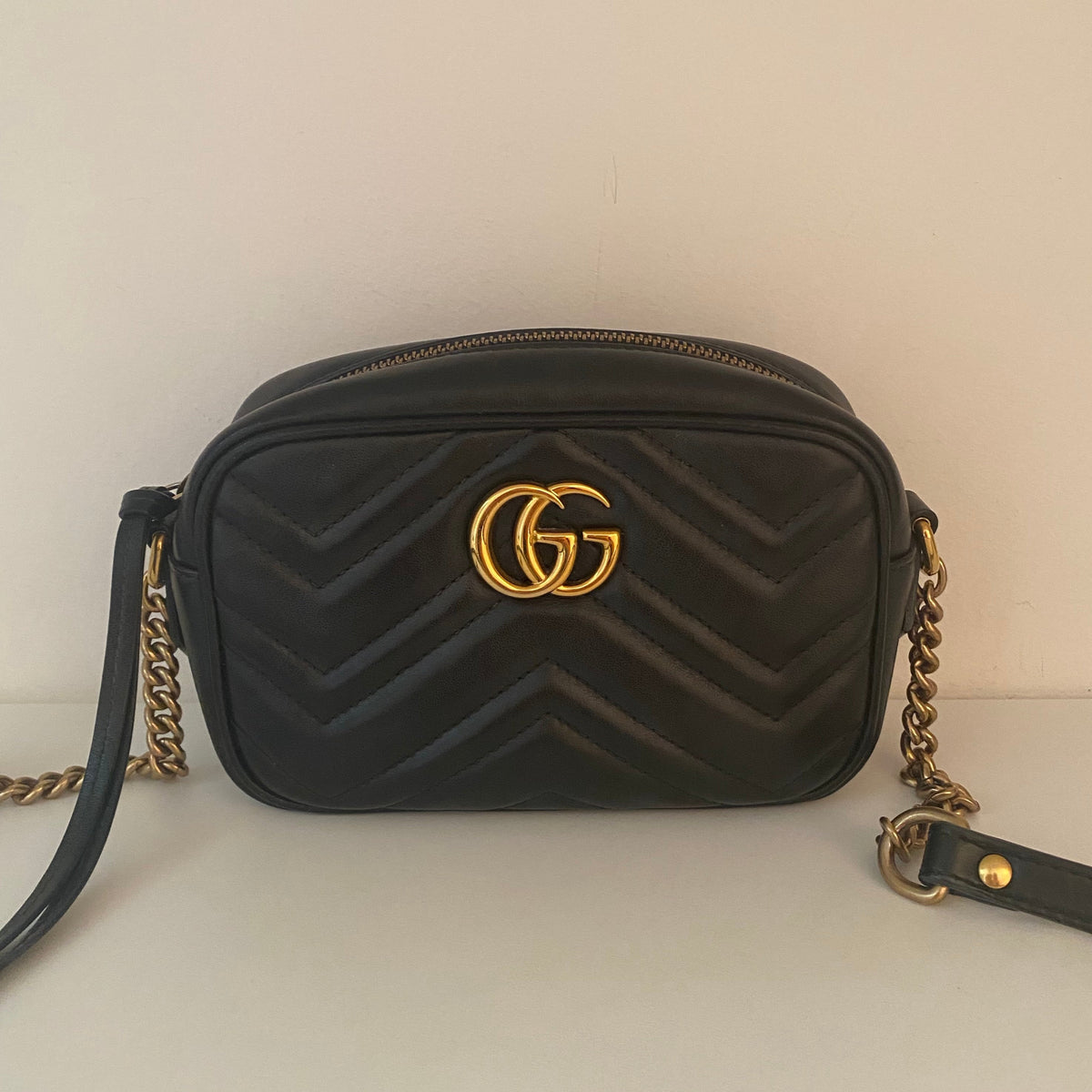 Gucci Black Mini Marmont