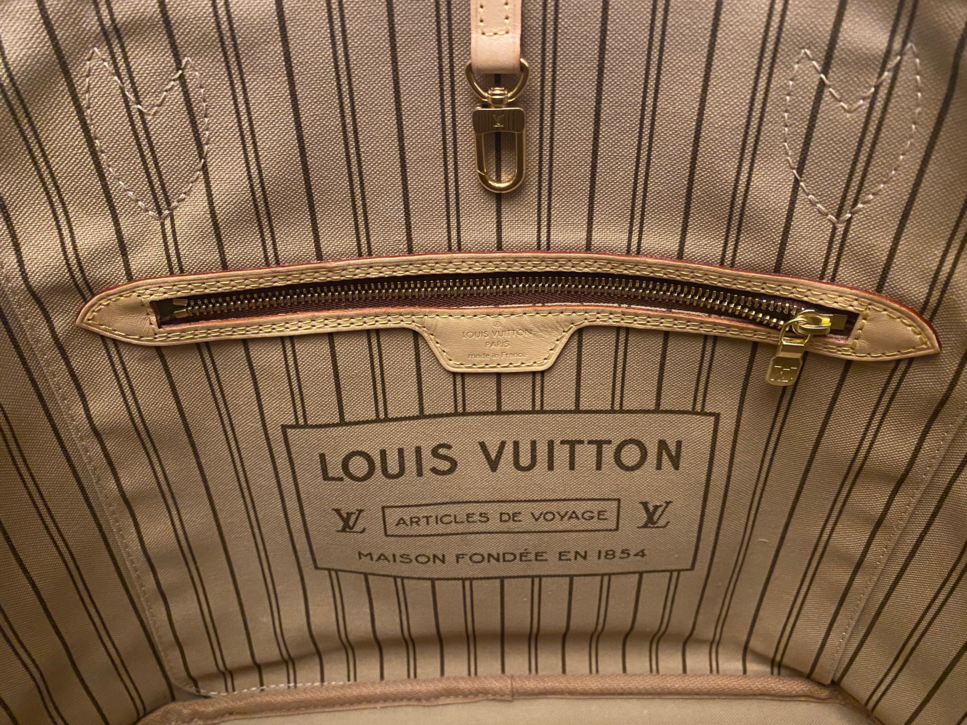 Louis Vuitton Monogram Neverfull MM With Pouch