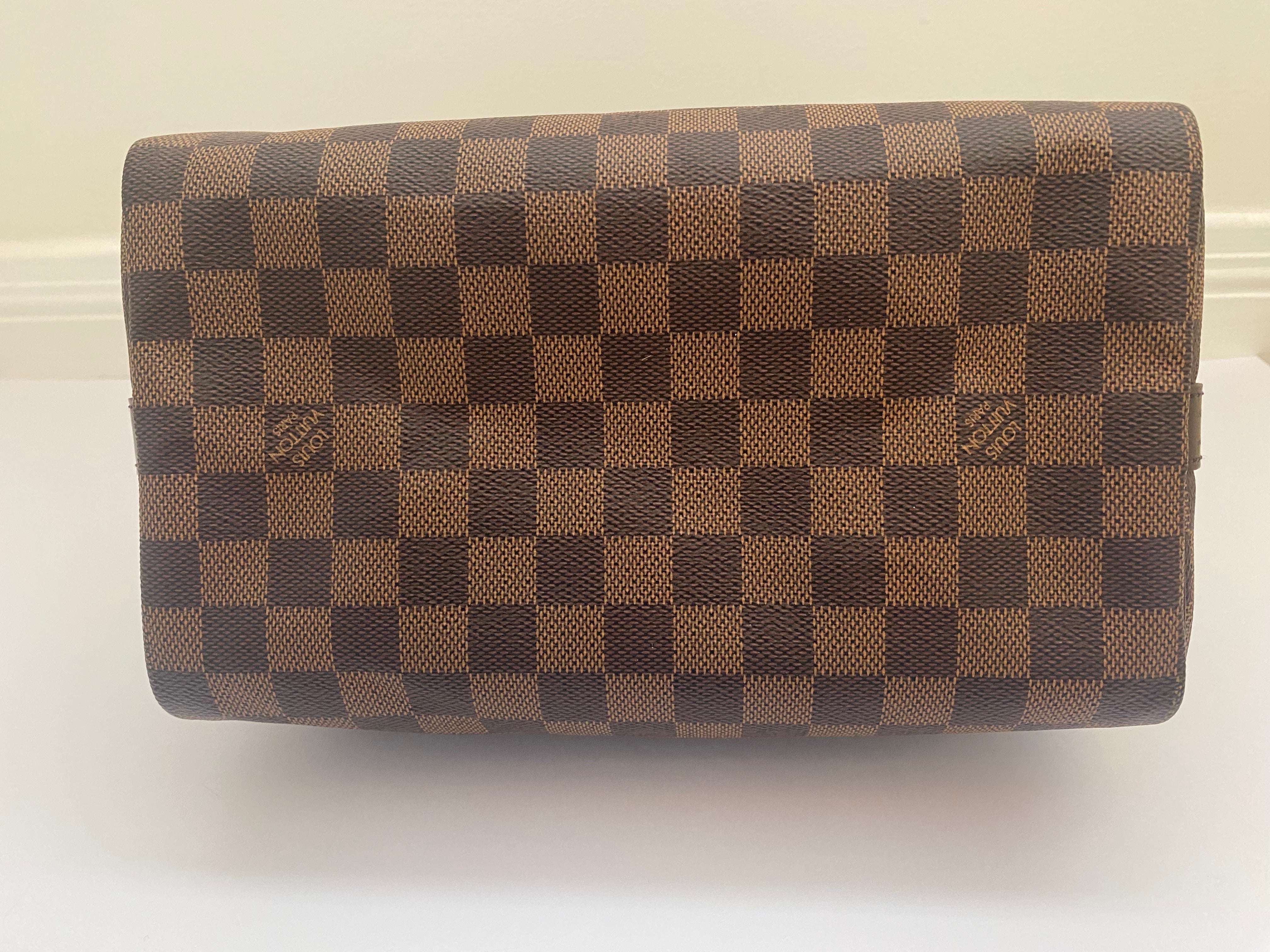 Louis Vuitton Damier Ebene Speedy Bandouliere 25 (RRP £1420)