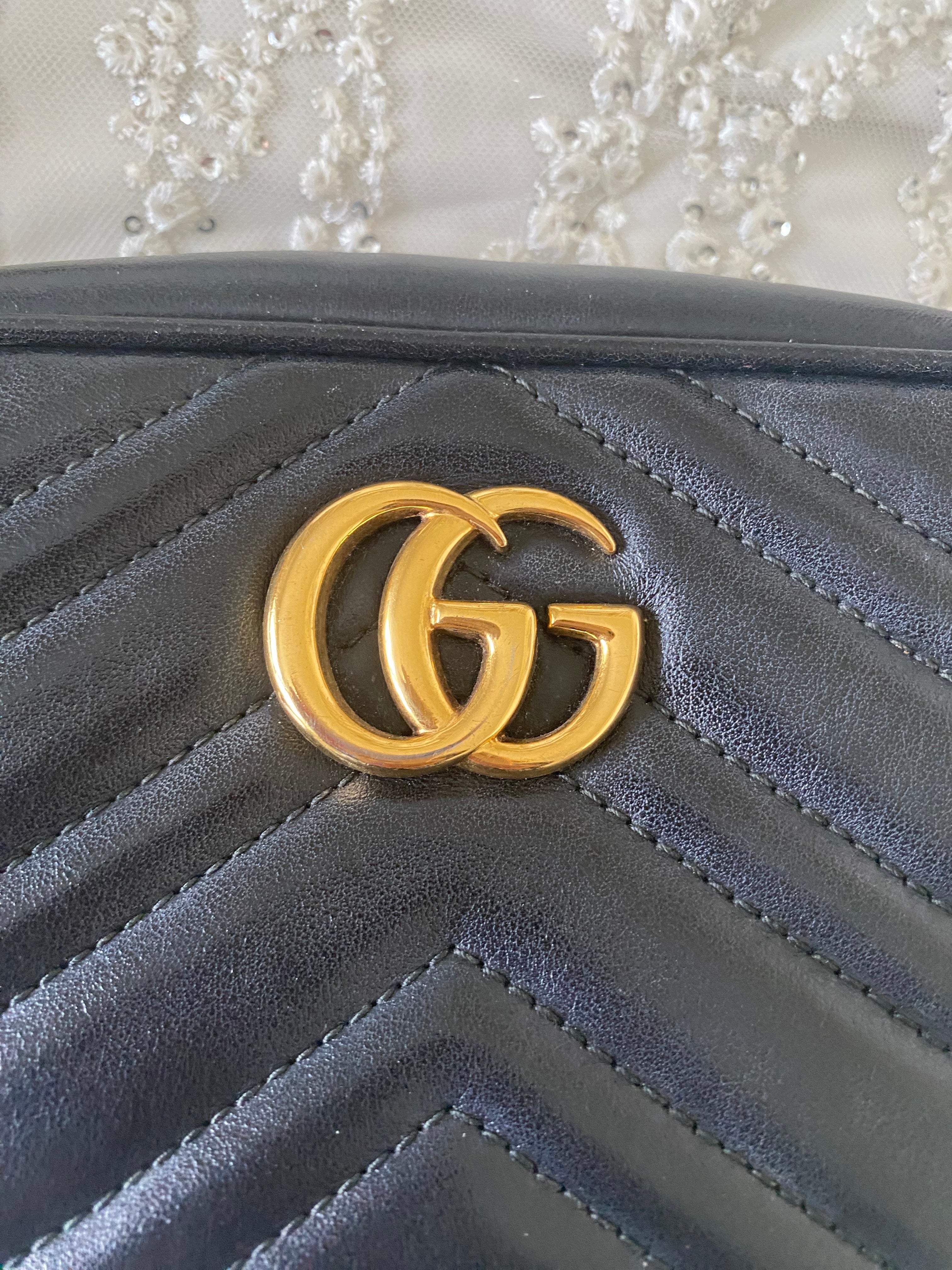 Gucci Black Mini Marmont