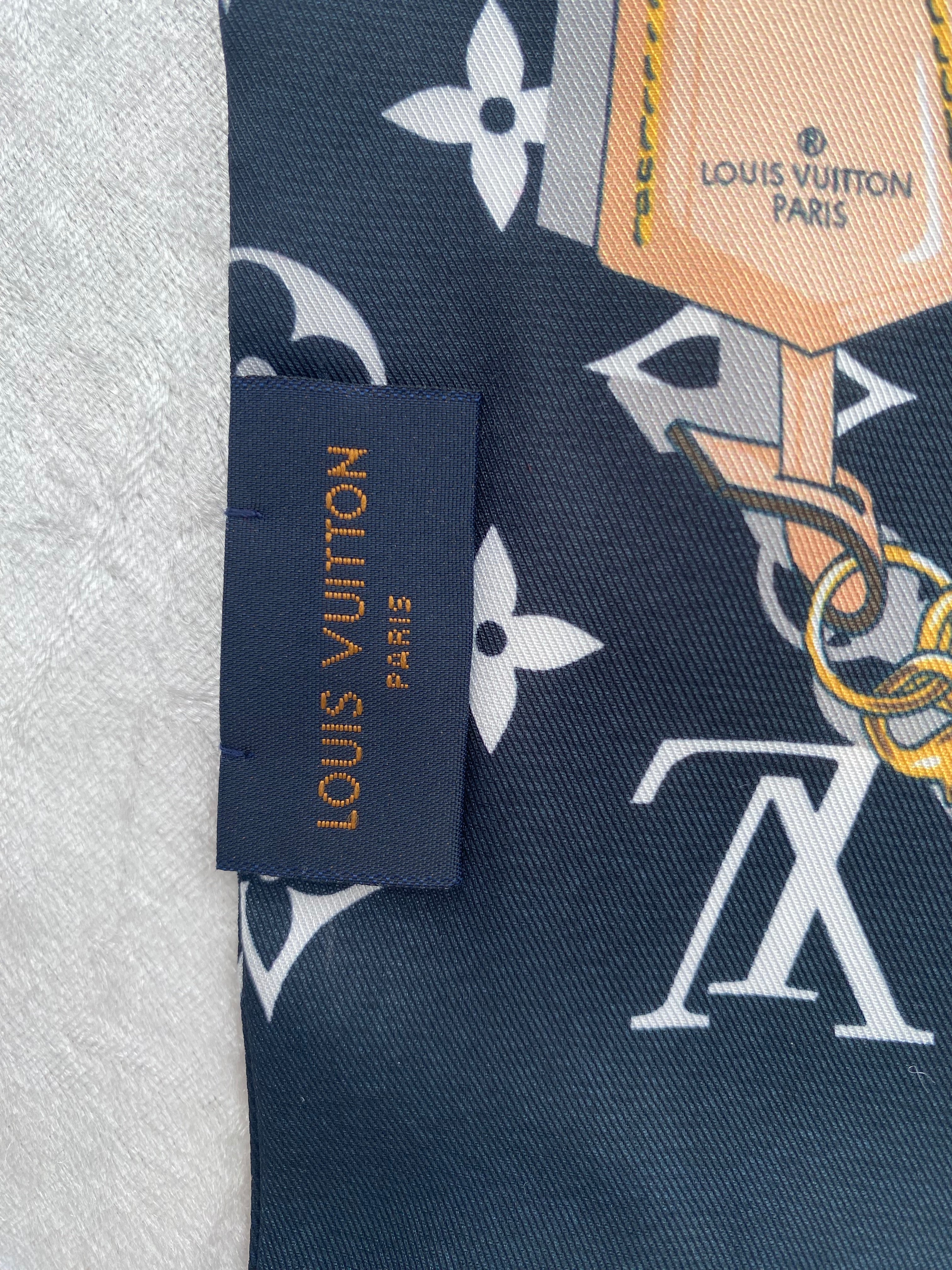 Louis Vuitton Silk Monogram Confidential Bandeau (RRP £190)