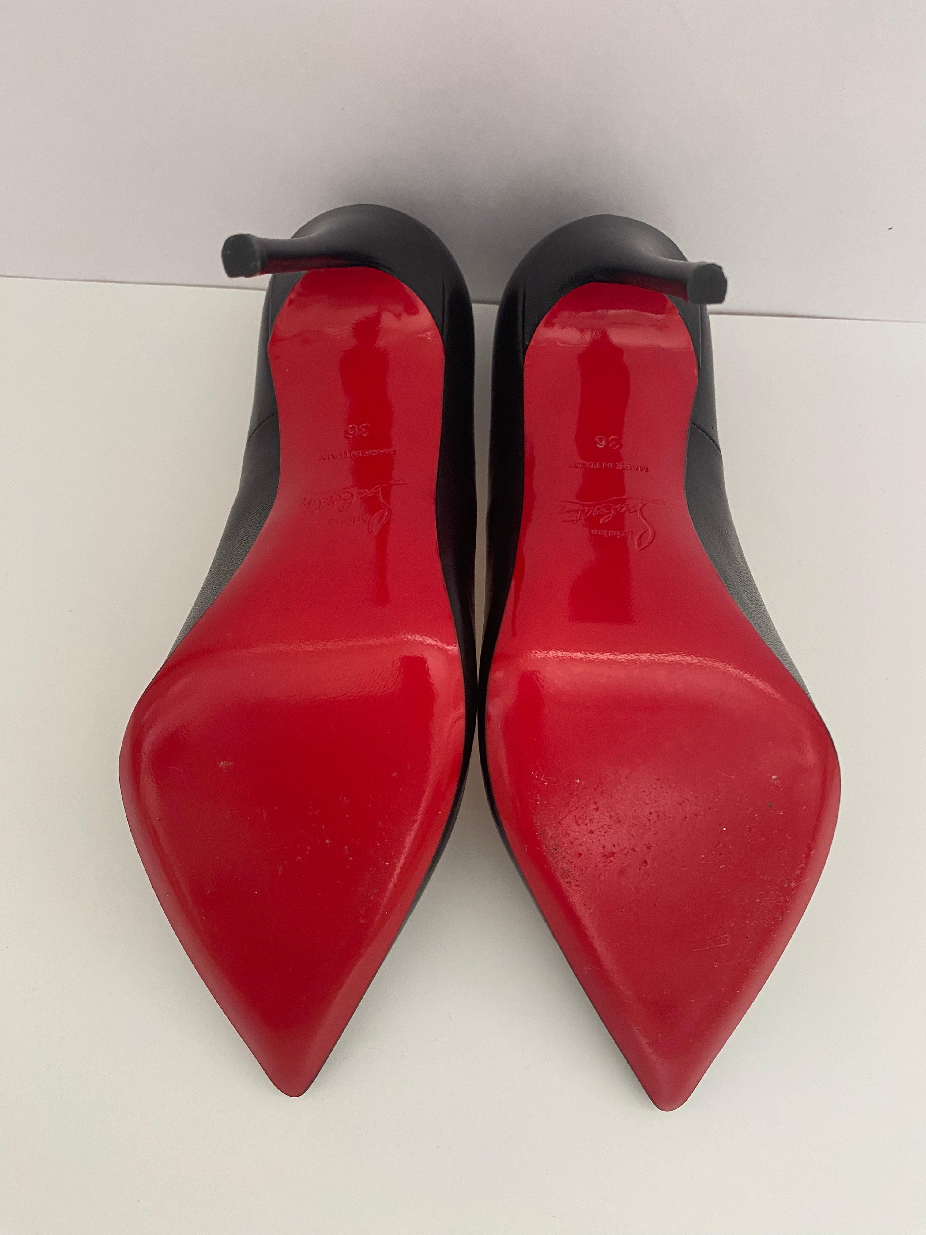 Christian Louboutin So Kate Patent -Leather Heels (RRP £645)