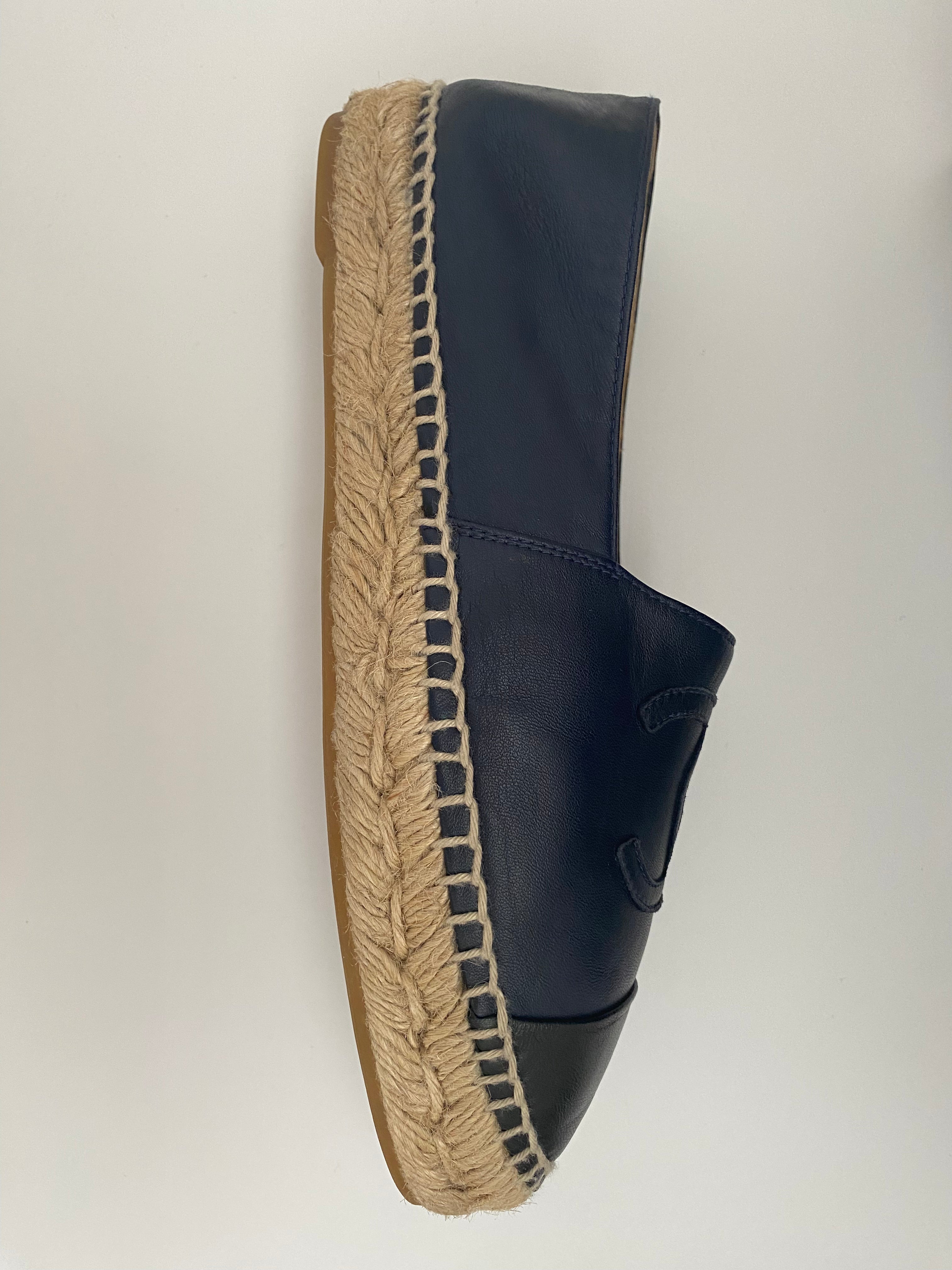 Chanel Lambskin Espadrilles  (RRP £730 )