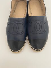 Chanel Lambskin Espadrilles  (RRP £730 )