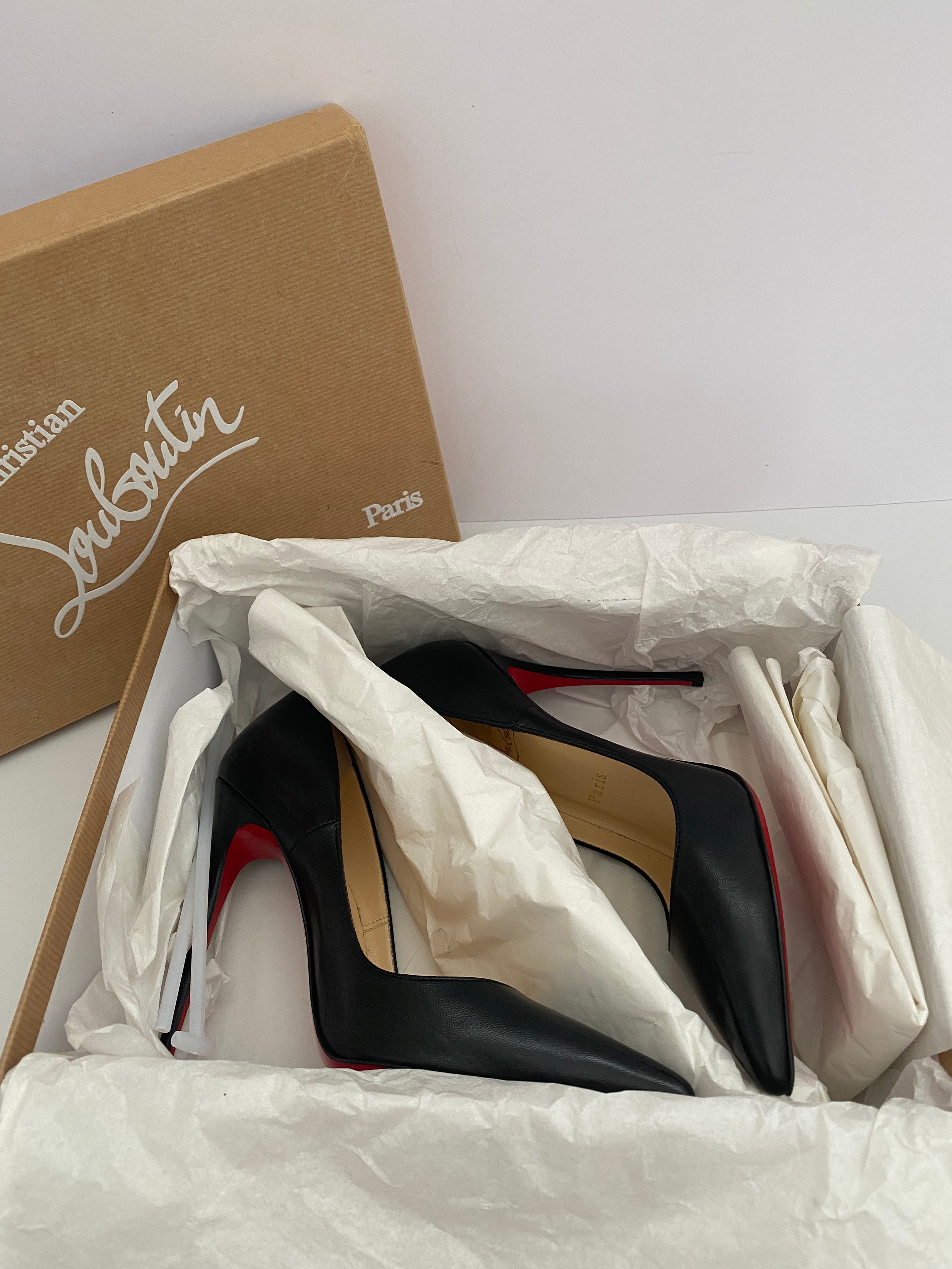 Christian Louboutin So Kate Patent -Leather Heels (RRP £645)