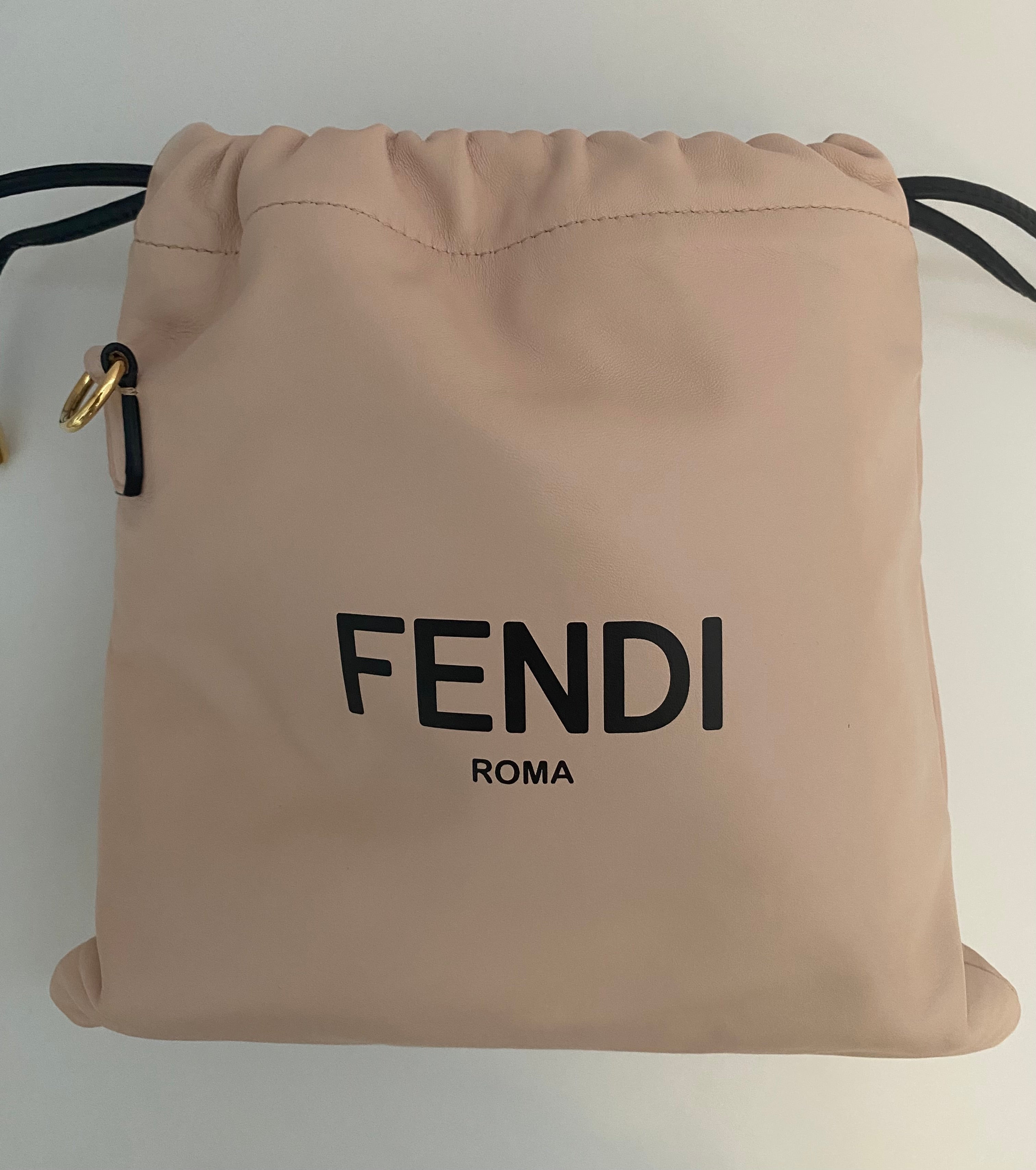 Fendi Pink Roma Sack Drawstring (RRP)