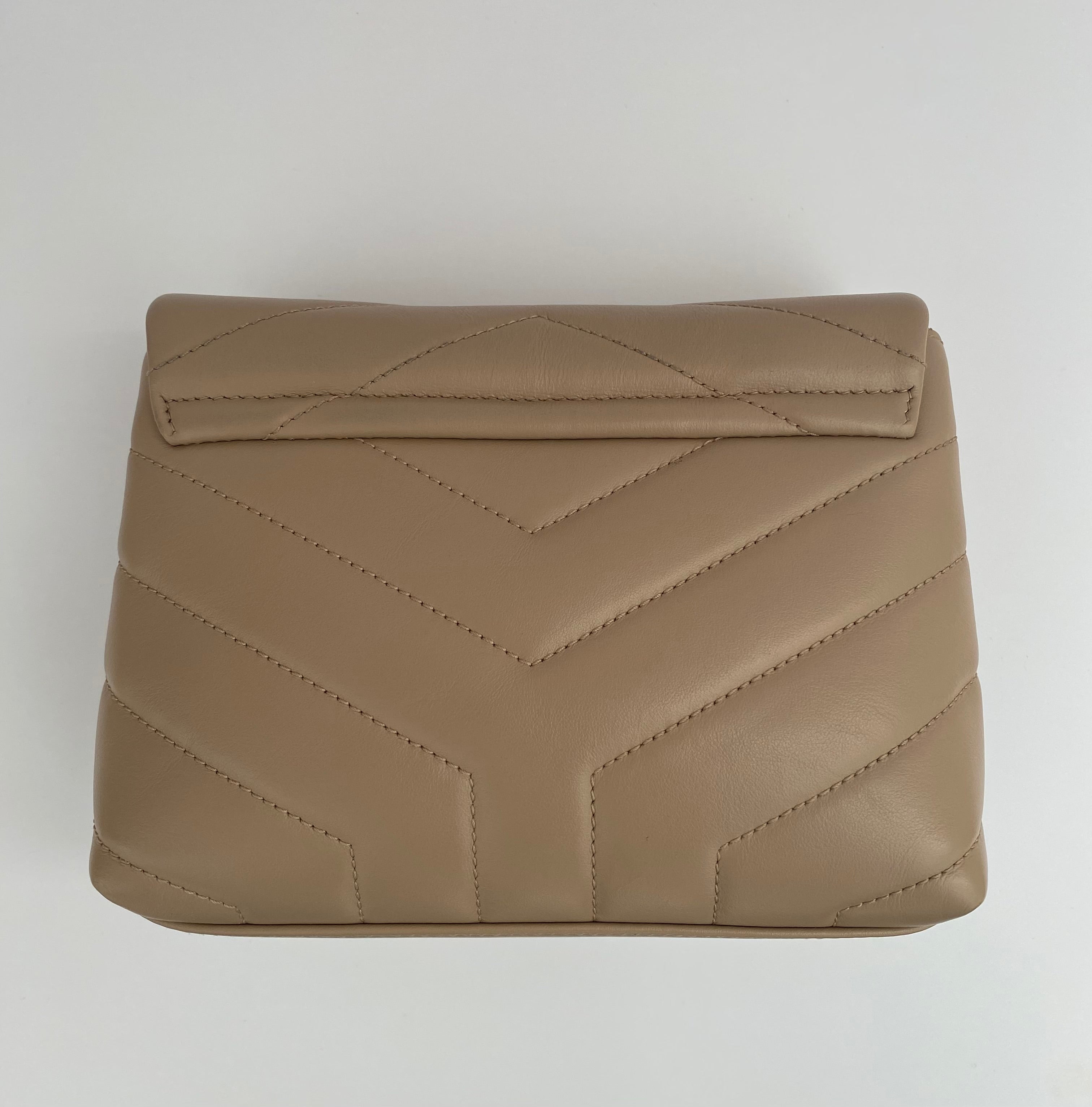 Saint Laurent Beige Toy LouLou With Gold Hardware ( RRP £1350 )