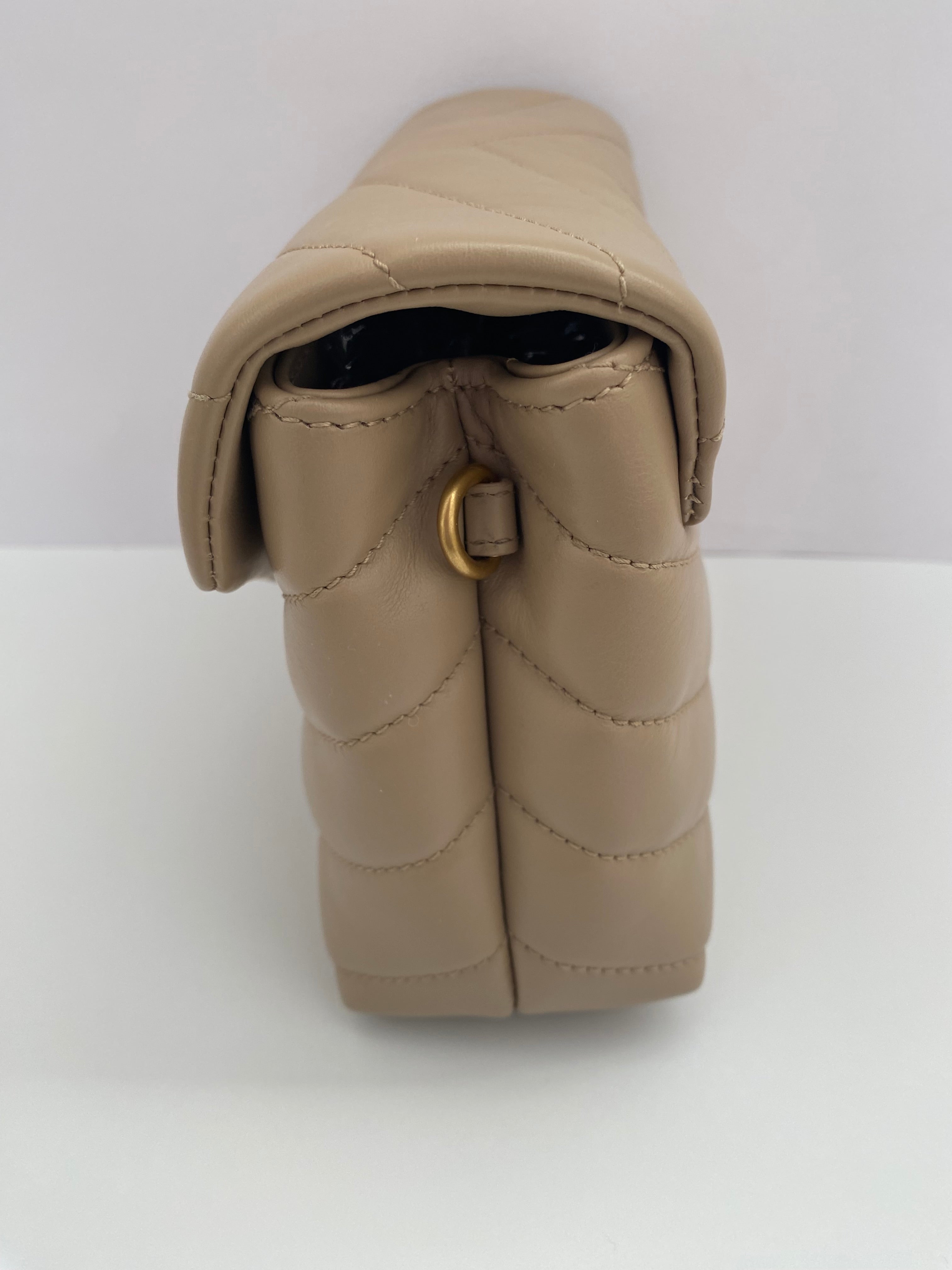 Saint Laurent Beige Toy LouLou With Gold Hardware ( RRP £1350 )