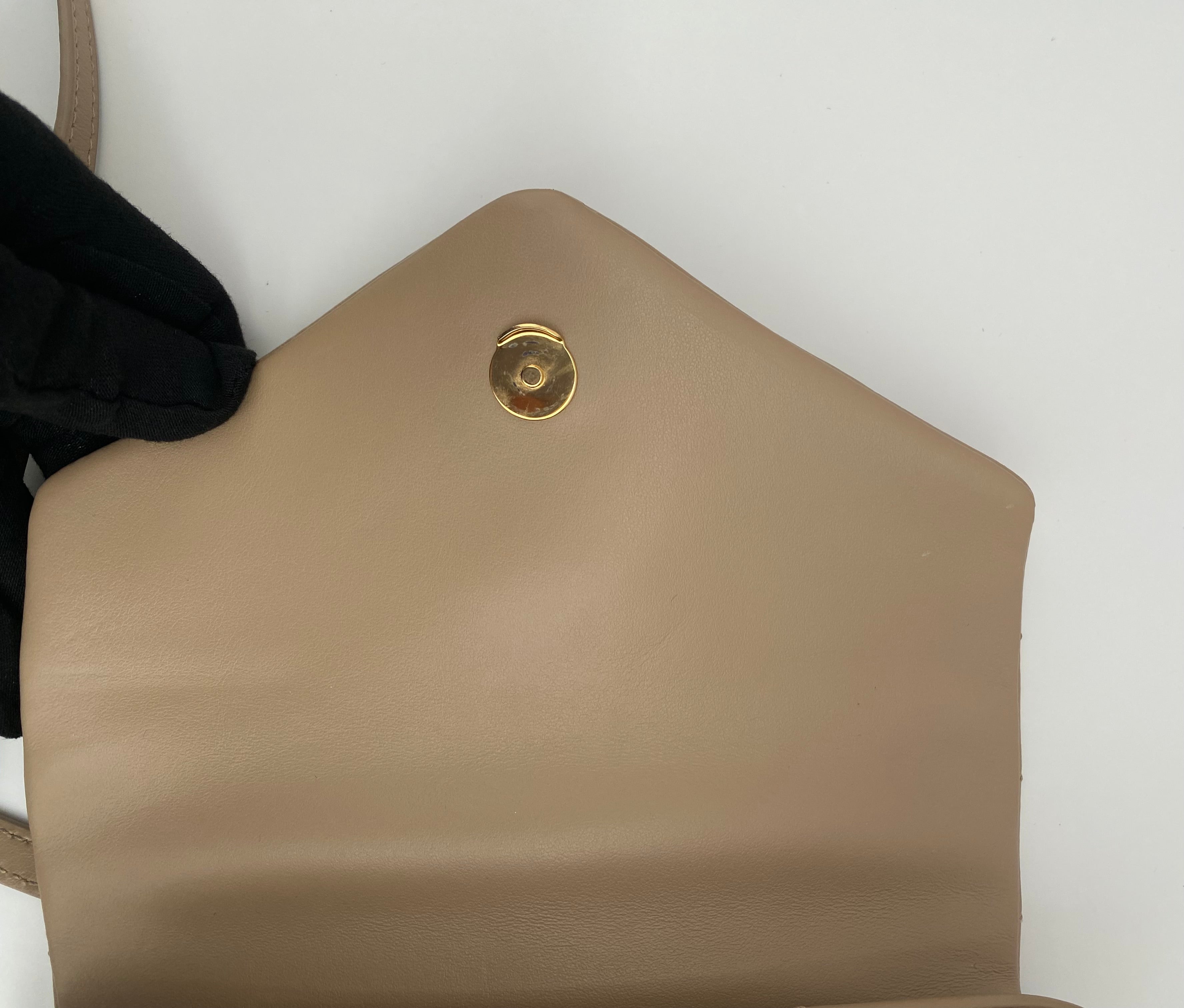 Saint Laurent Beige Toy LouLou With Gold Hardware ( RRP £1350 )