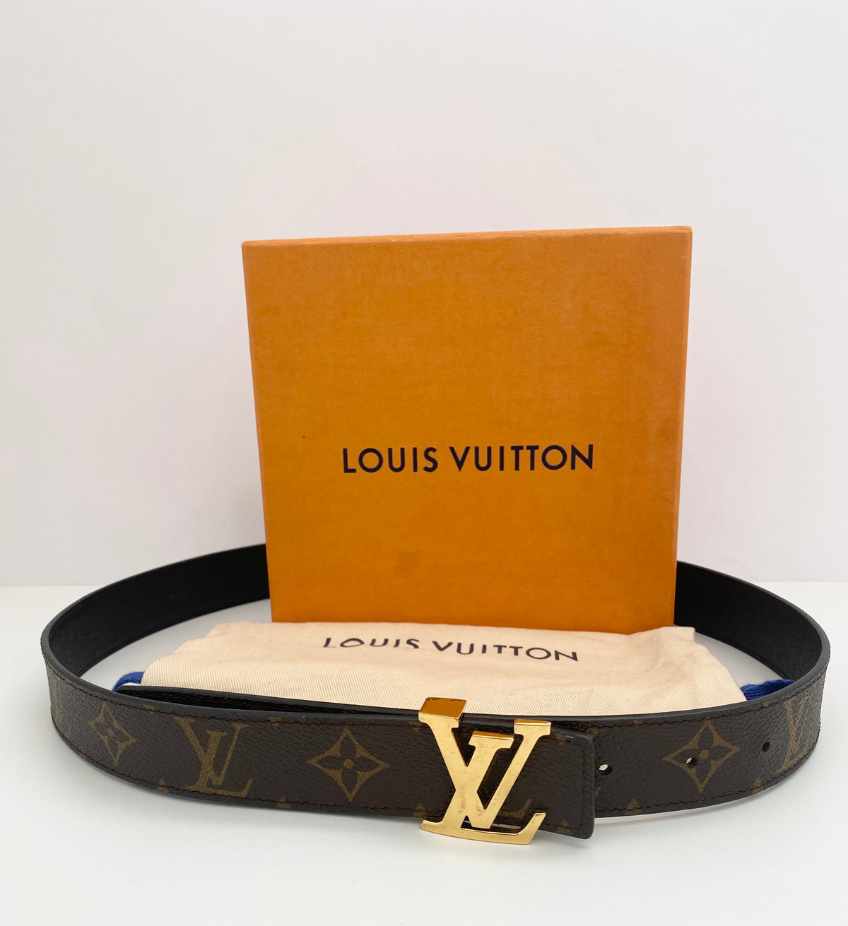 Louis Vuitton Monogram Reversible Belt (RRP £350)
