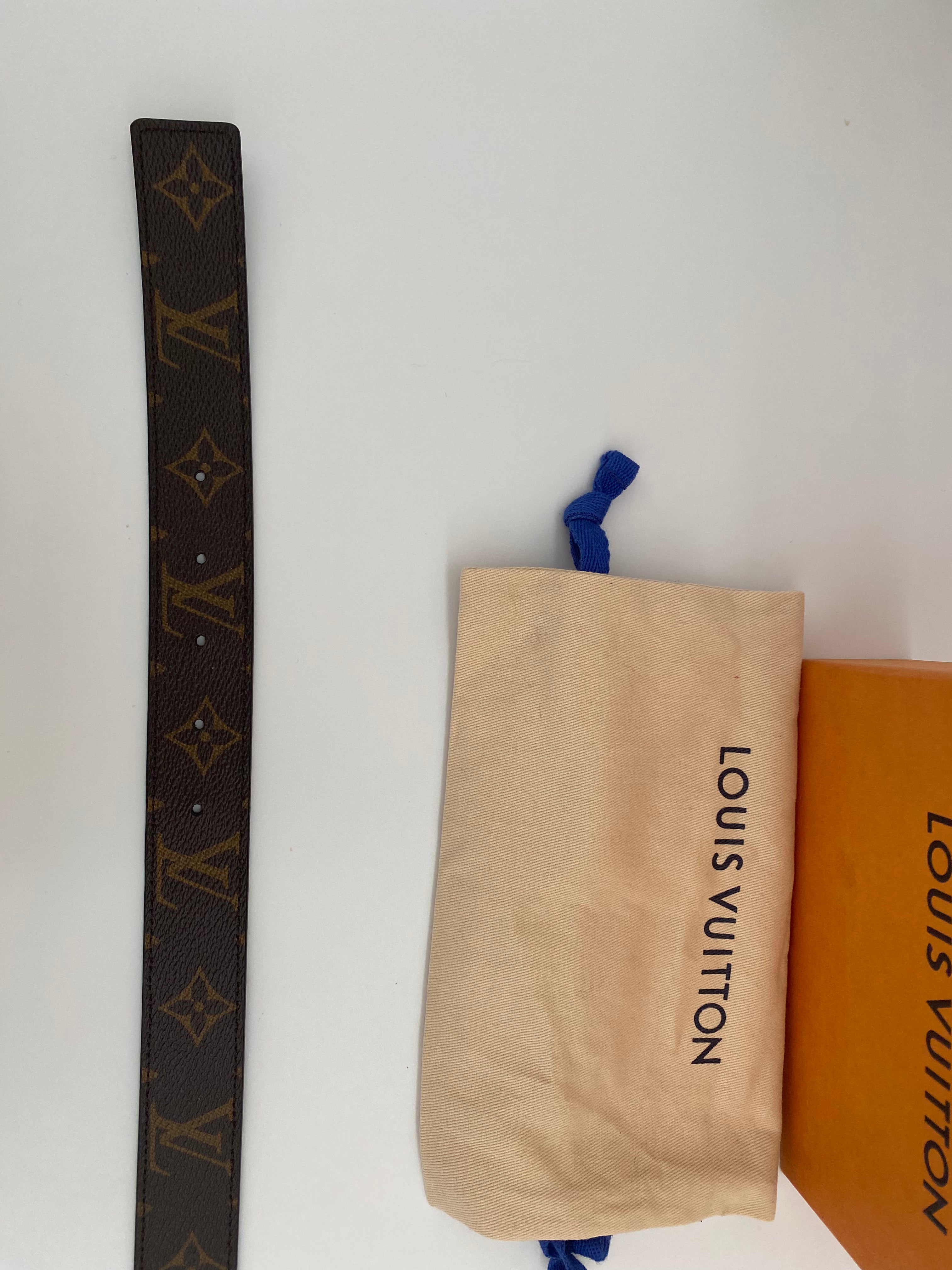 Louis Vuitton Monogram Reversible Belt (RRP £350)