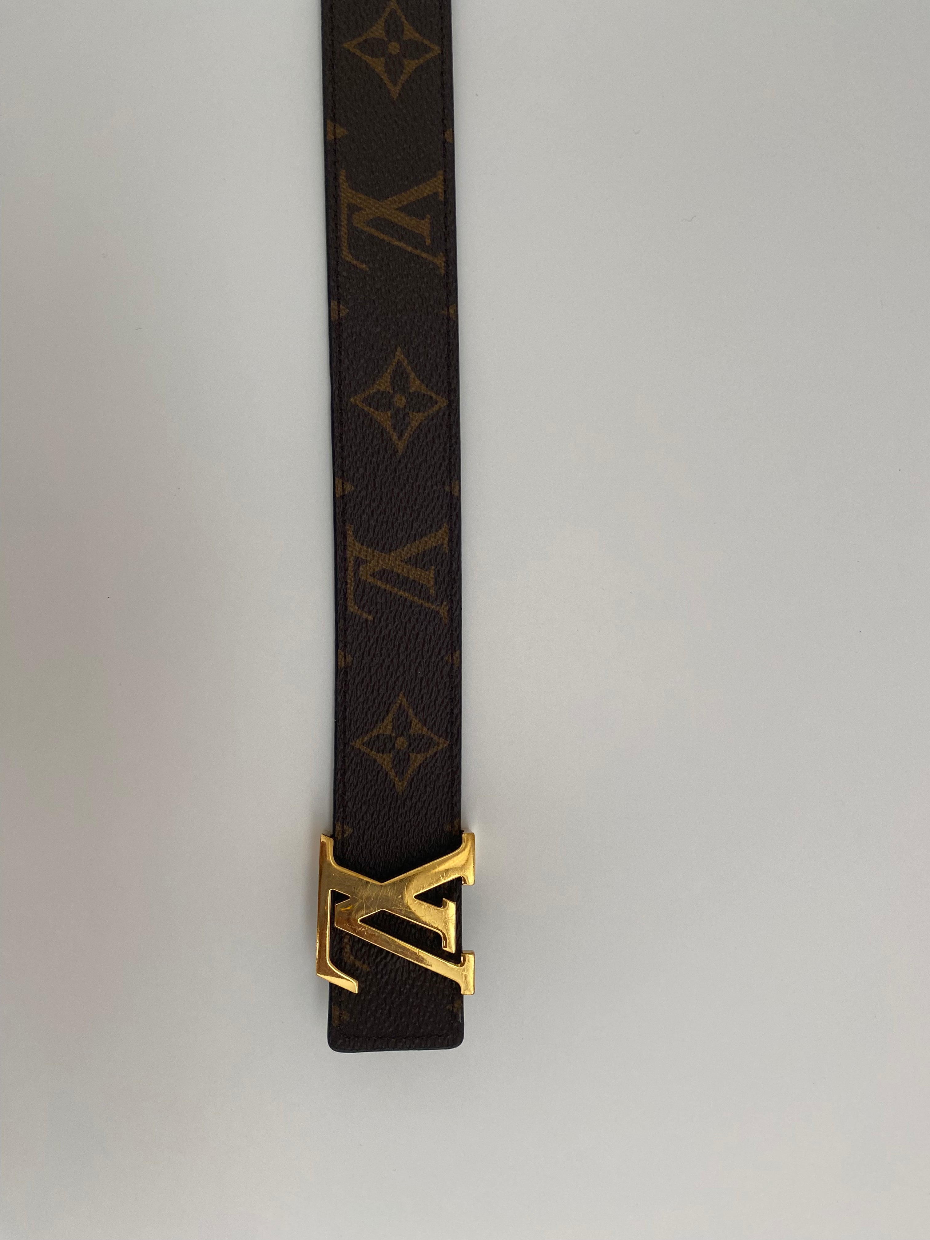 Louis Vuitton Monogram Reversible Belt (RRP £350)