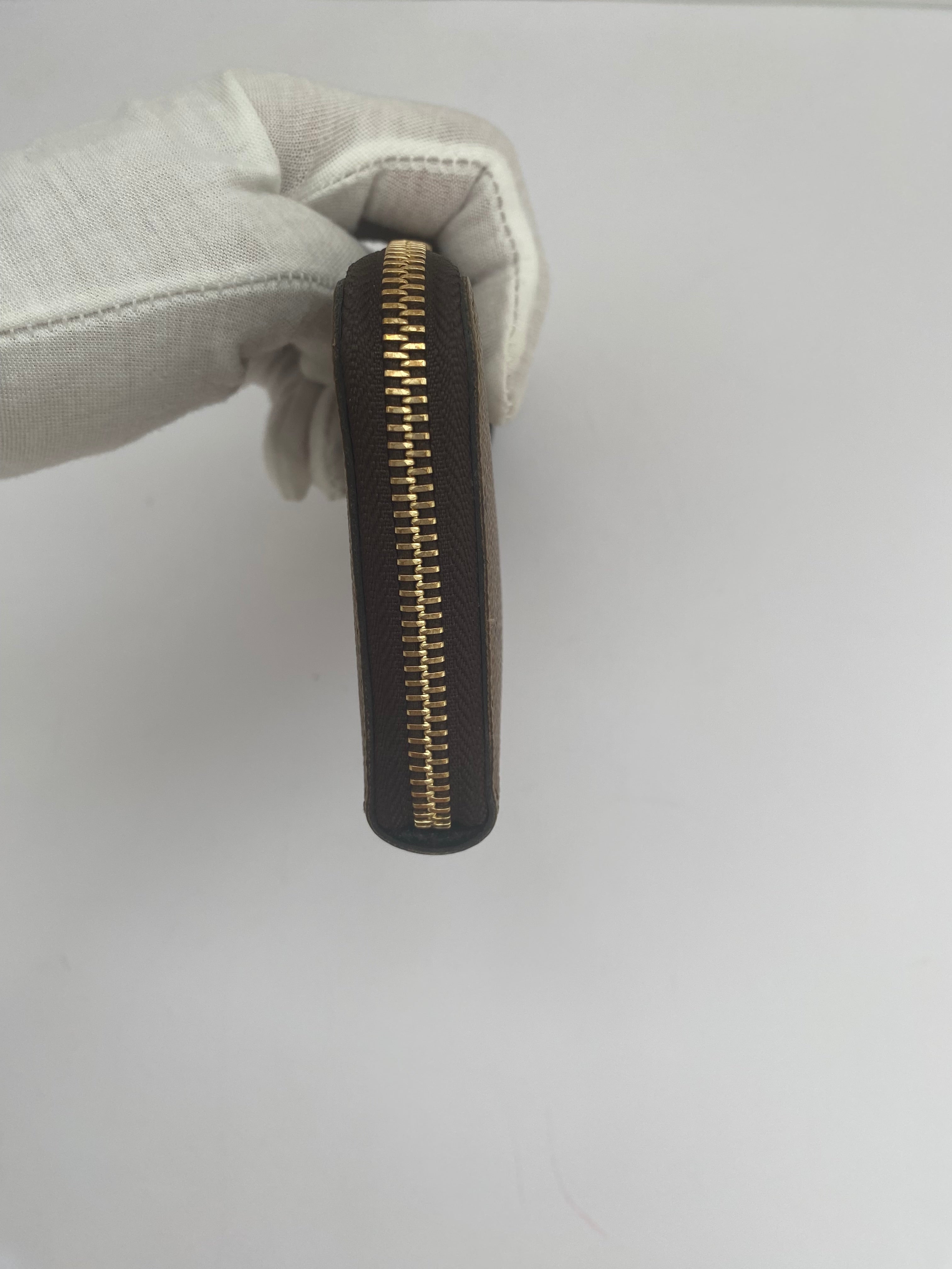 Louis Vuitton Clemence Wallet In Monogram Reverse Canvas