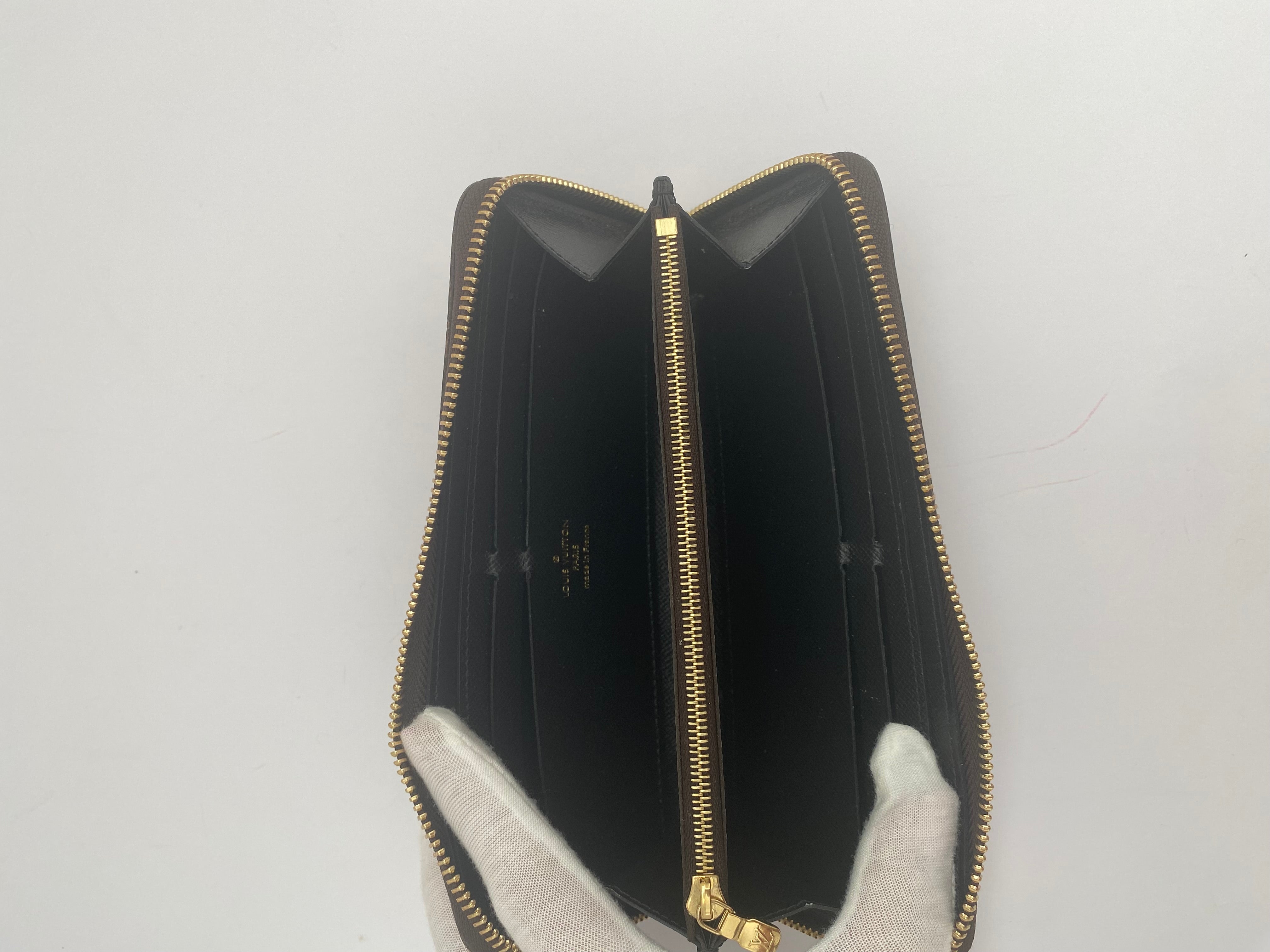 Louis Vuitton Clemence Wallet In Monogram Reverse Canvas