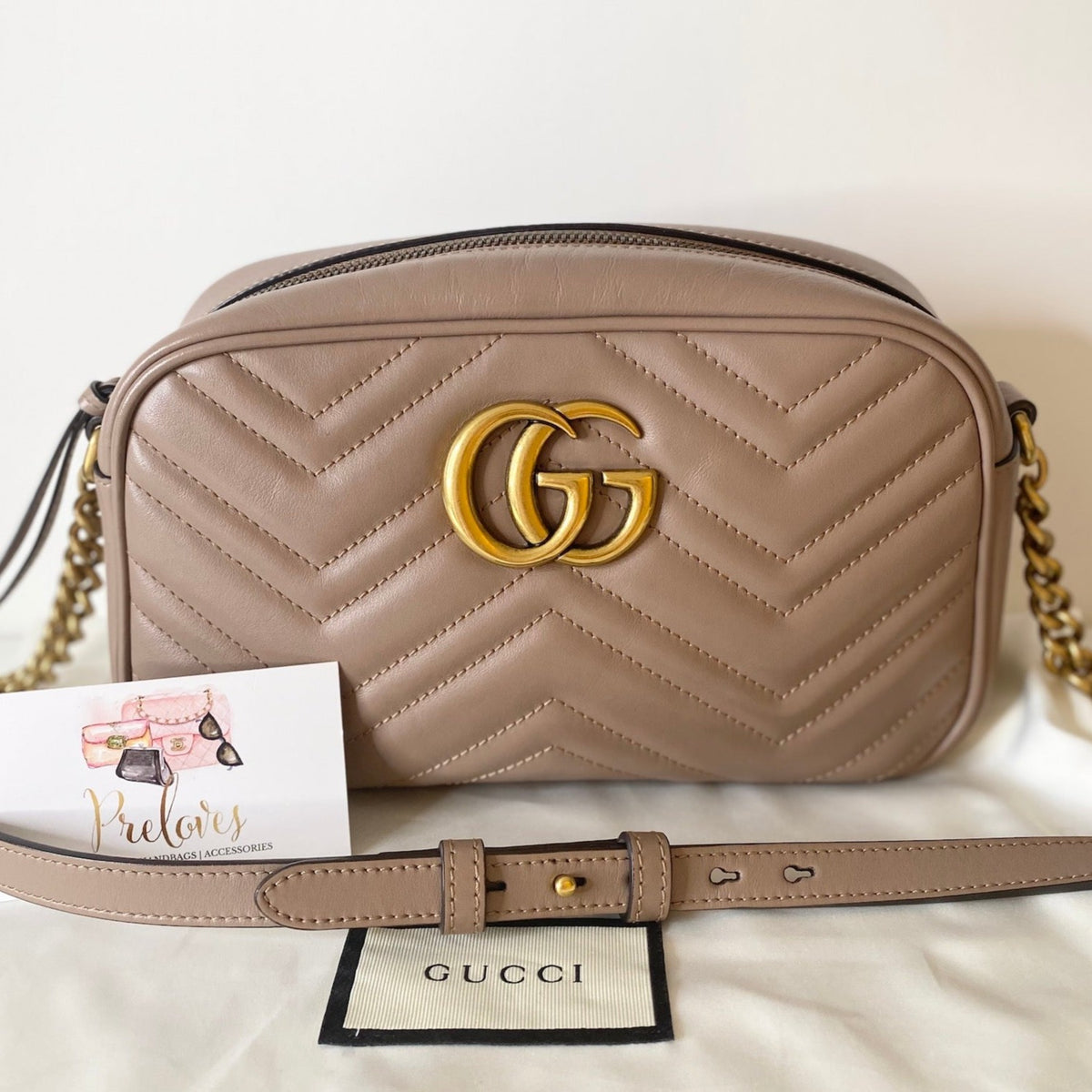 Gucci Dusty Pink Small Marmont