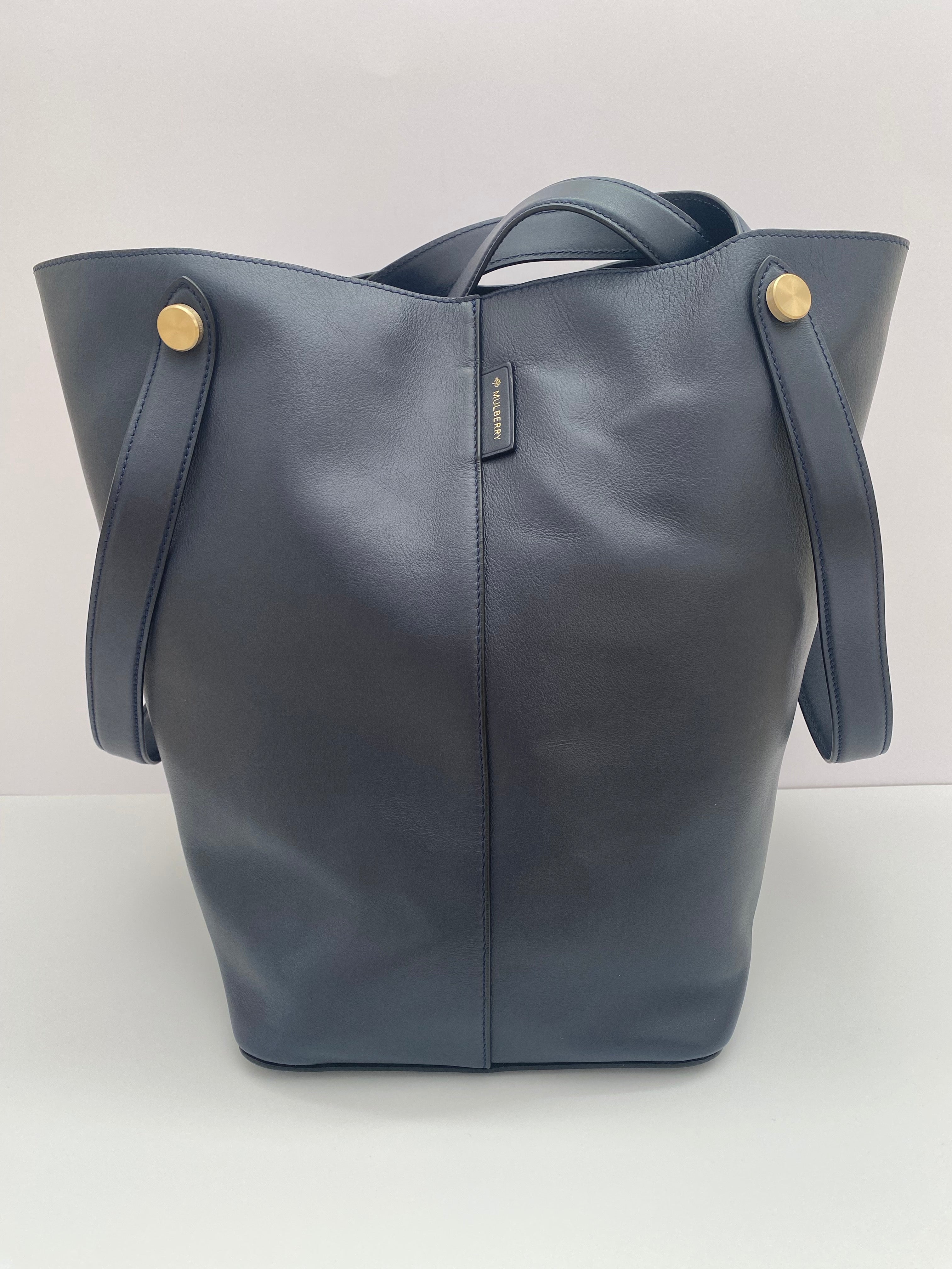 Mulberry Midnight Blue Kite Tote