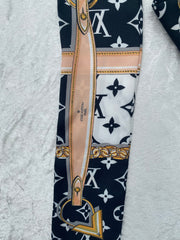 Louis Vuitton Silk Monogram Confidential Bandeau (RRP £190)