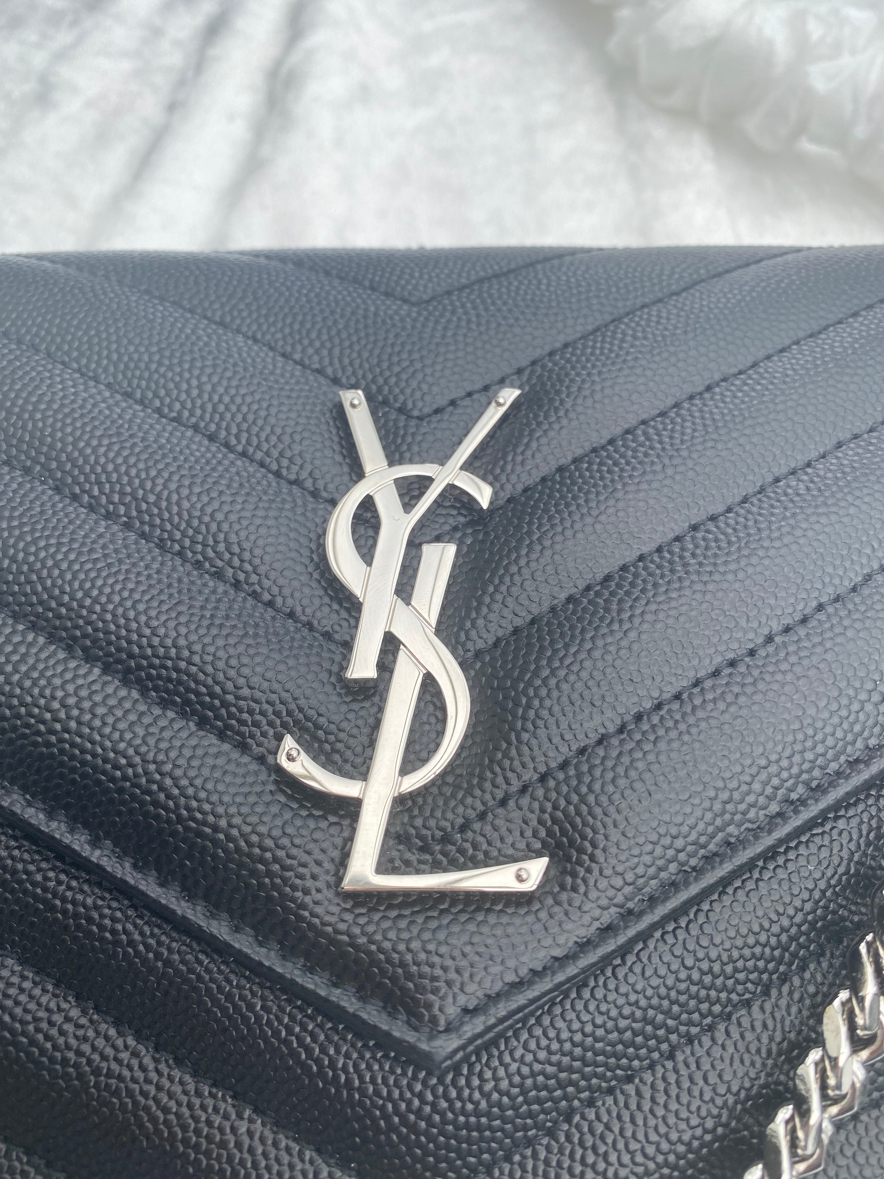 Saint Laurent Classic Cassandre Chain Wallet  (RRP £1255)