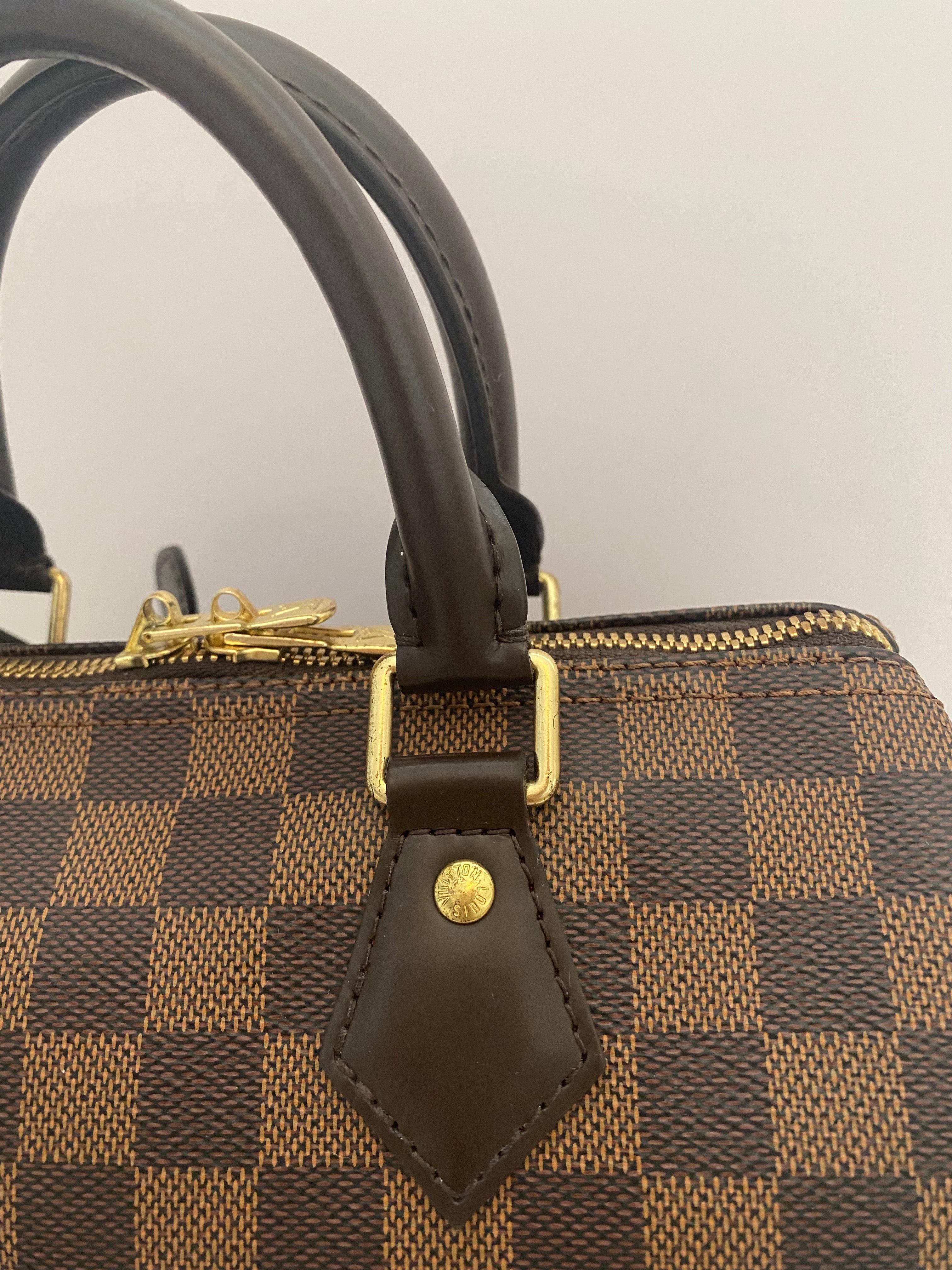 Louis Vuitton Damier Ebene Speedy Bandouliere 25 (RRP £1420)