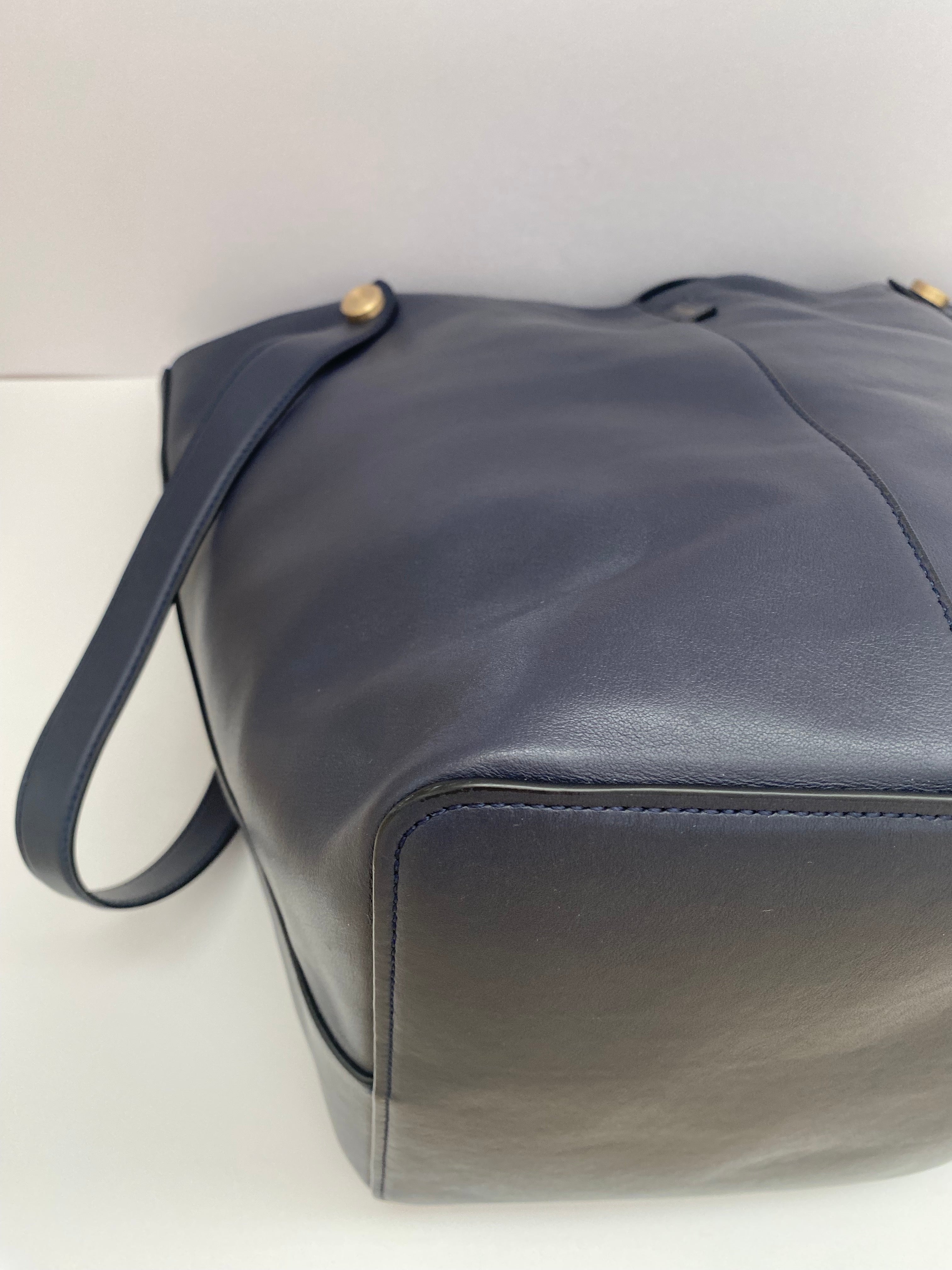 Mulberry Midnight Blue Kite Tote