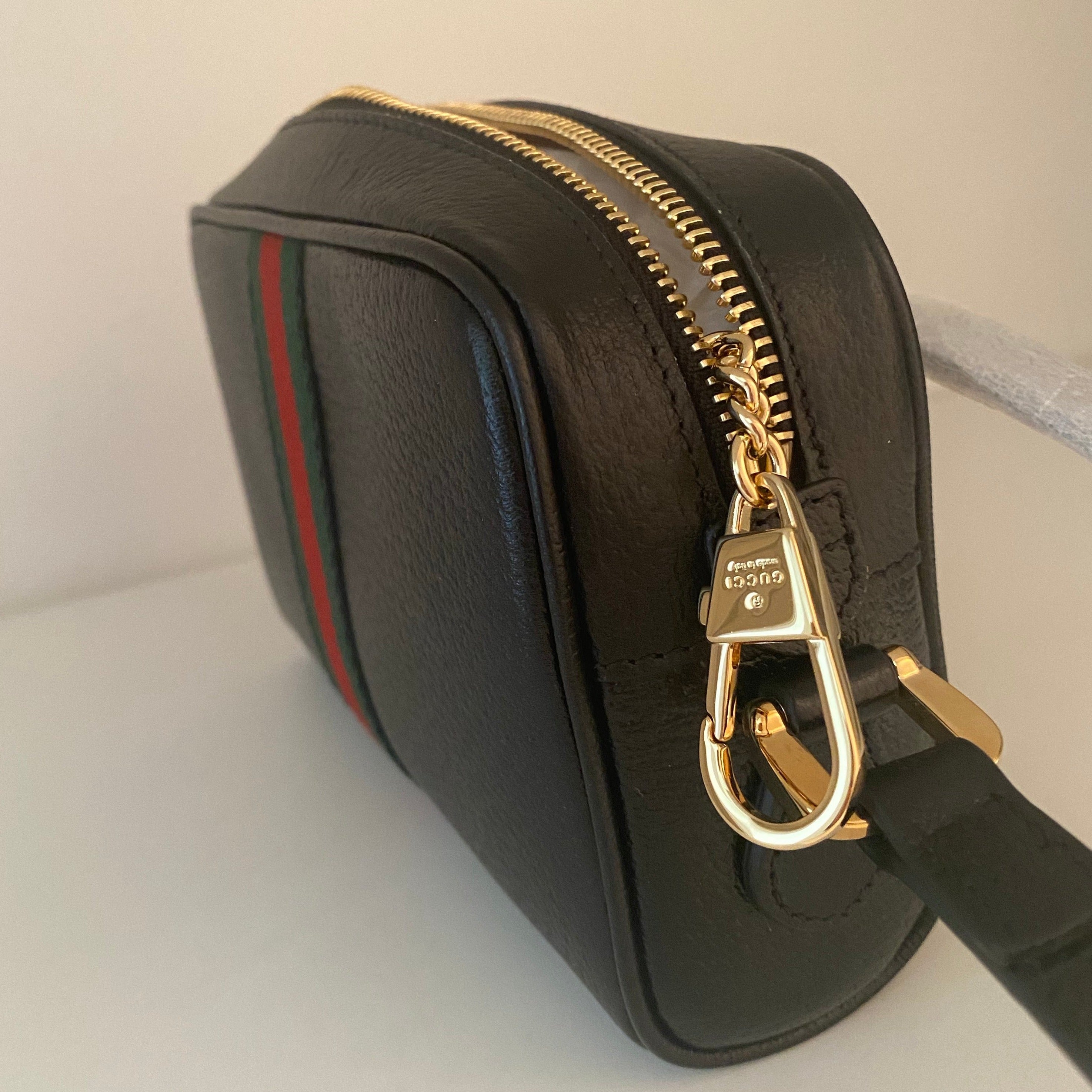 Gucci Ophidia Black Camera Handbag