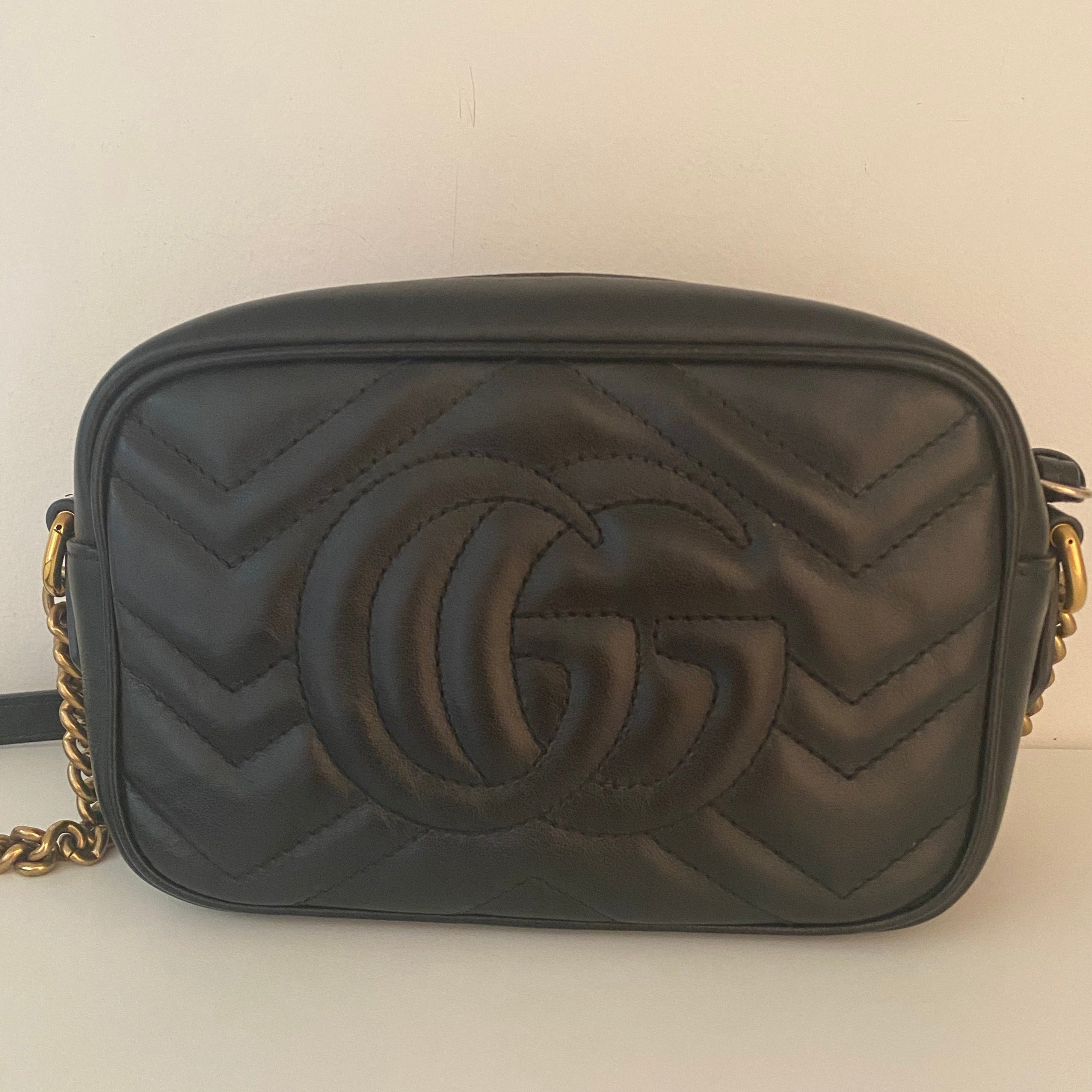 Gucci Black Mini Marmont