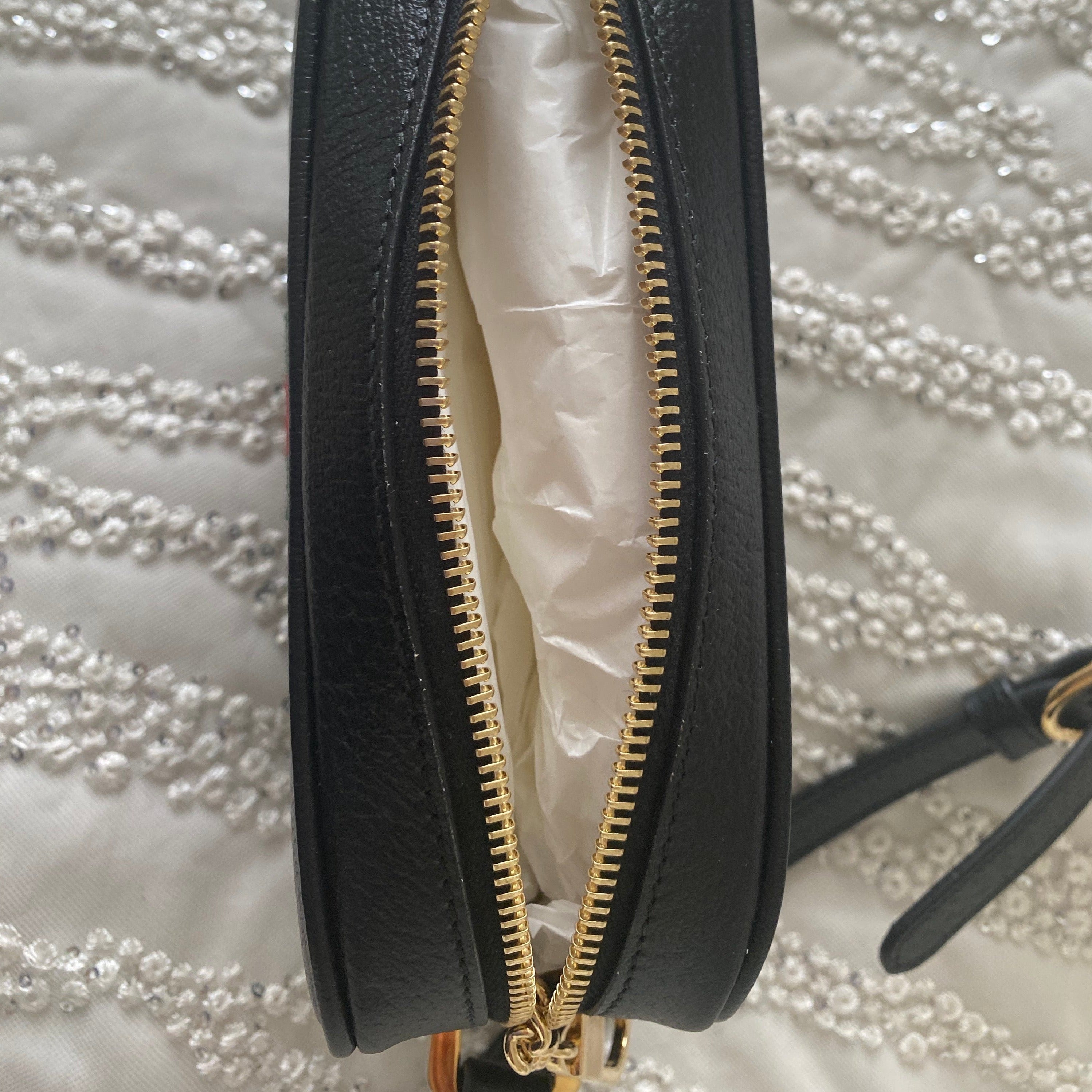 Gucci Ophidia Black Camera Handbag