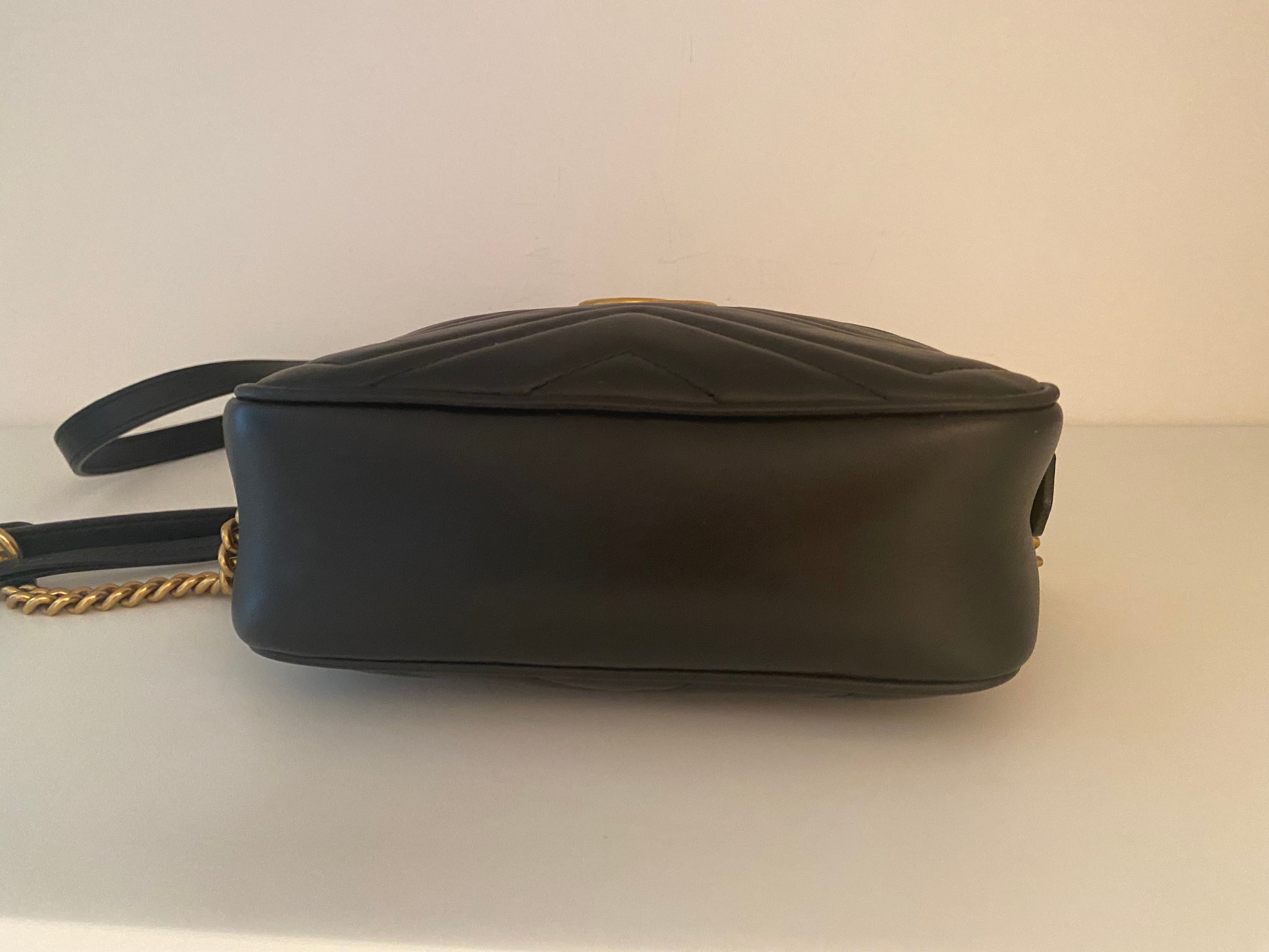 Gucci Black Mini Marmont