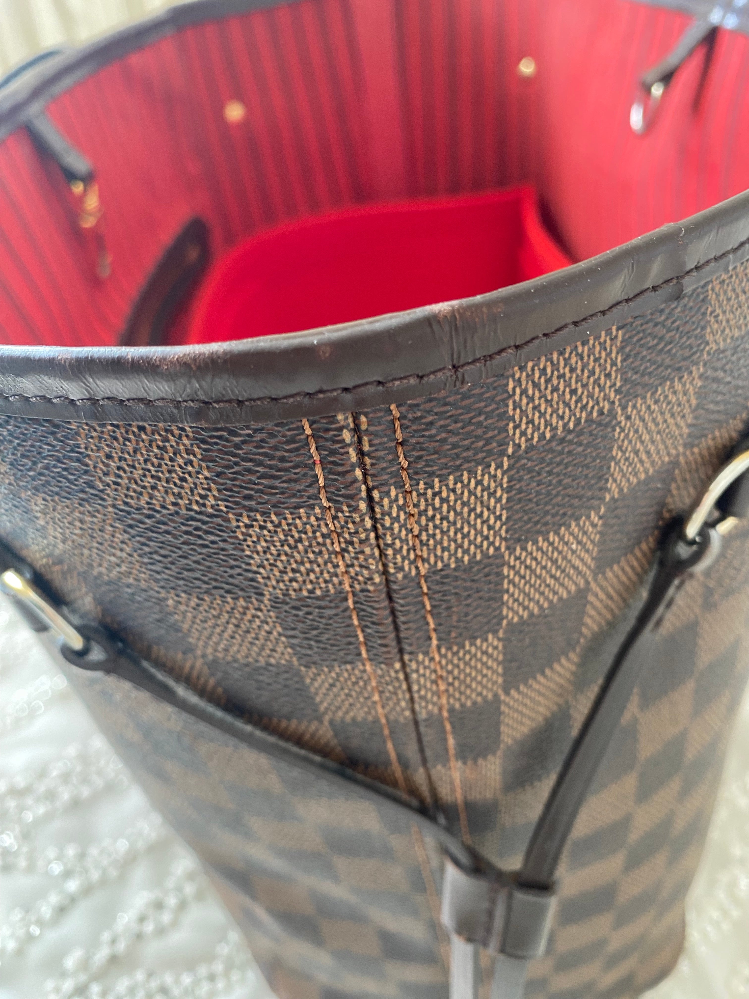 Louis Vuitton Damier Ebene Neverfull MM